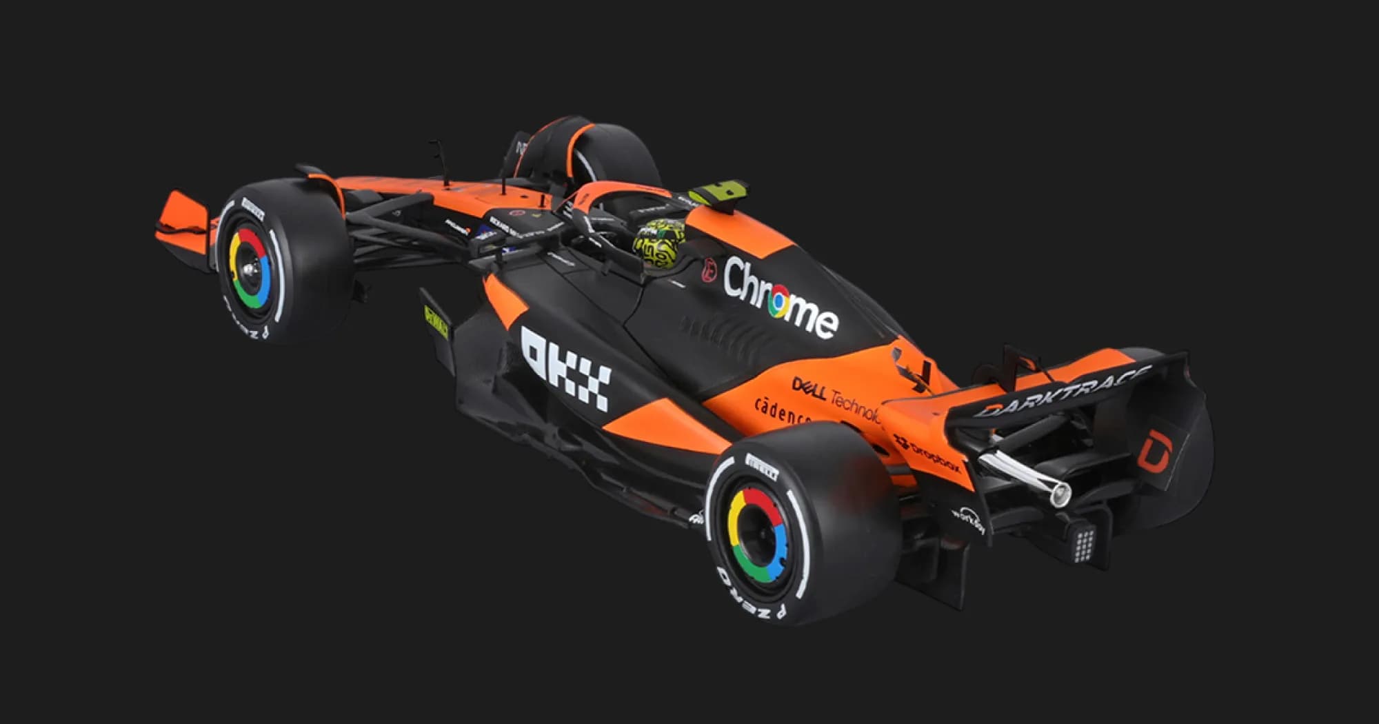Авто-конструктор Bburago — McLaren MCL38 #4 (1:24) (18-28511)