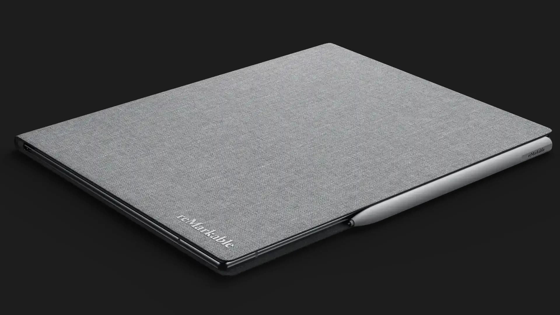 Оригинальный чехол Book Folio для reMarkable 2 Polymer Weave (Gray)