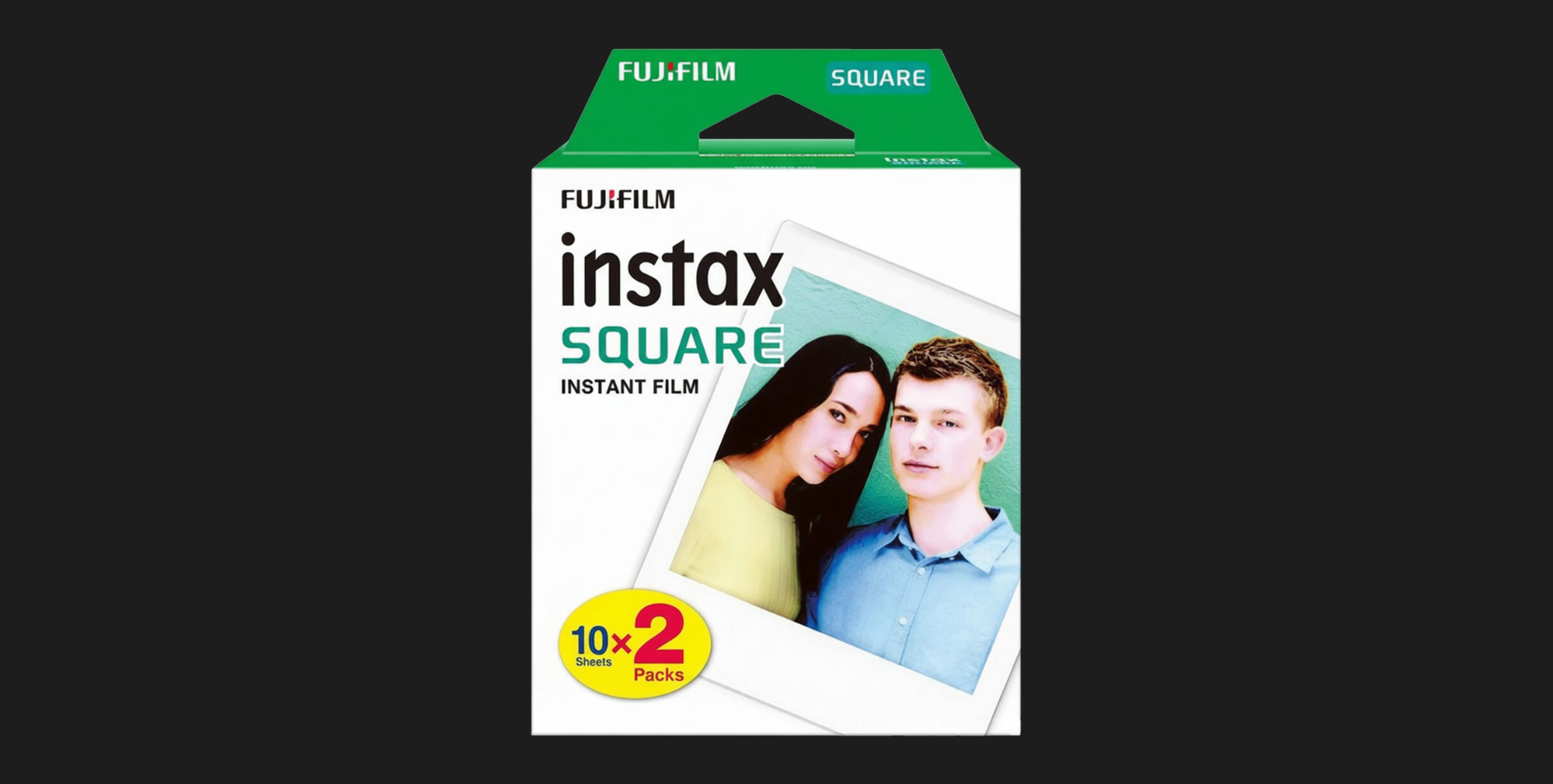 Фотобумага Fujifilm COLORFILM INSTAX SQUARE (86х72мм 2х10шт)