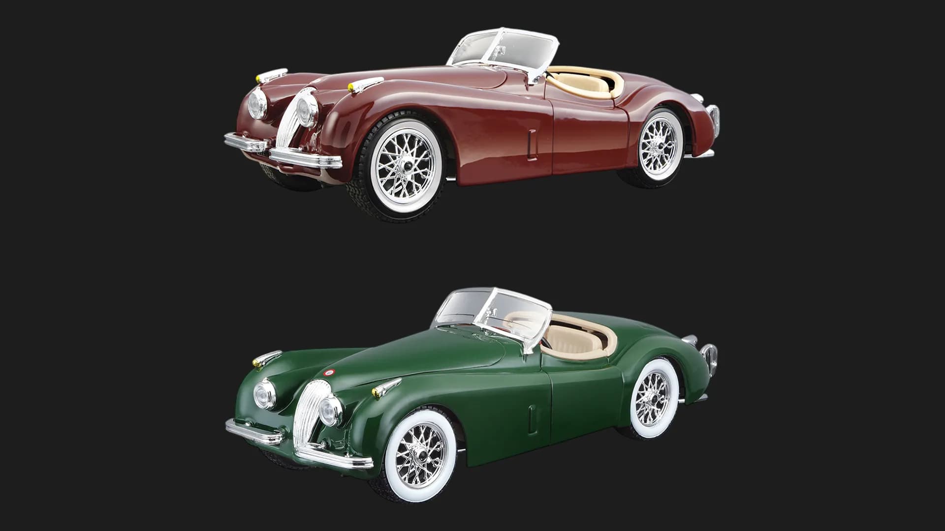 Автомодель Bburago Jaguar Xk 120 (1951) в ассортименте (1:24) (18-22018)