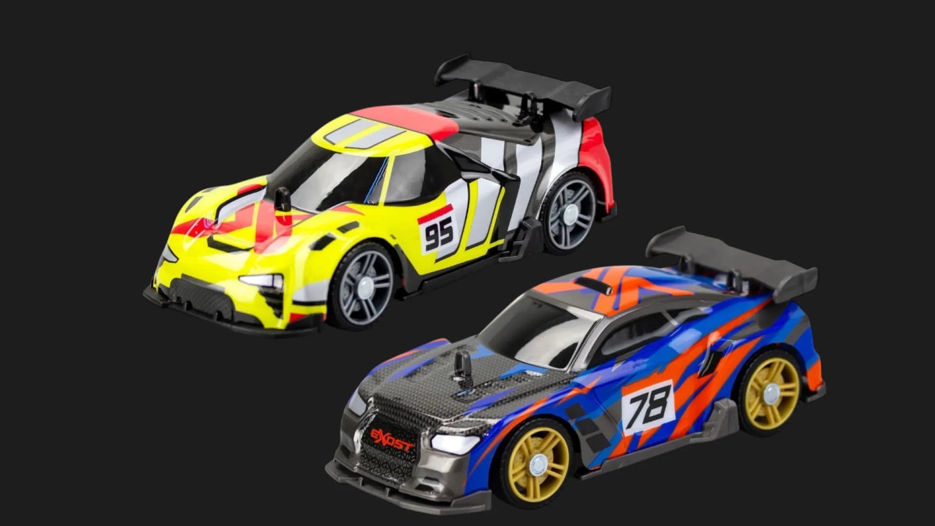 Игровой набор на р/у Silverlit Build 2 Drive Duo Pack Race Set 2,4 GHz (ГГц) (20705) (Blue/Yellow)