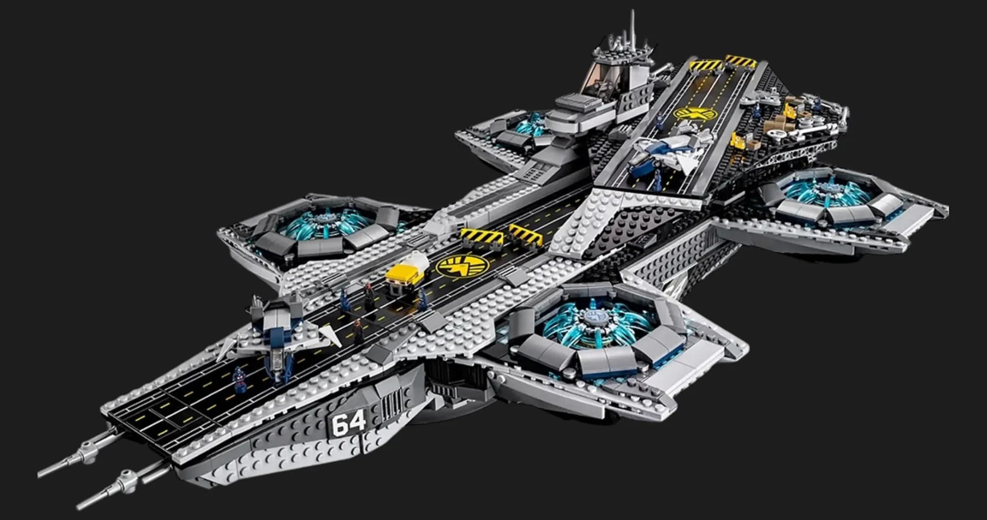 Конструктор LEGO Marvel Геликарриер Щит (76042)