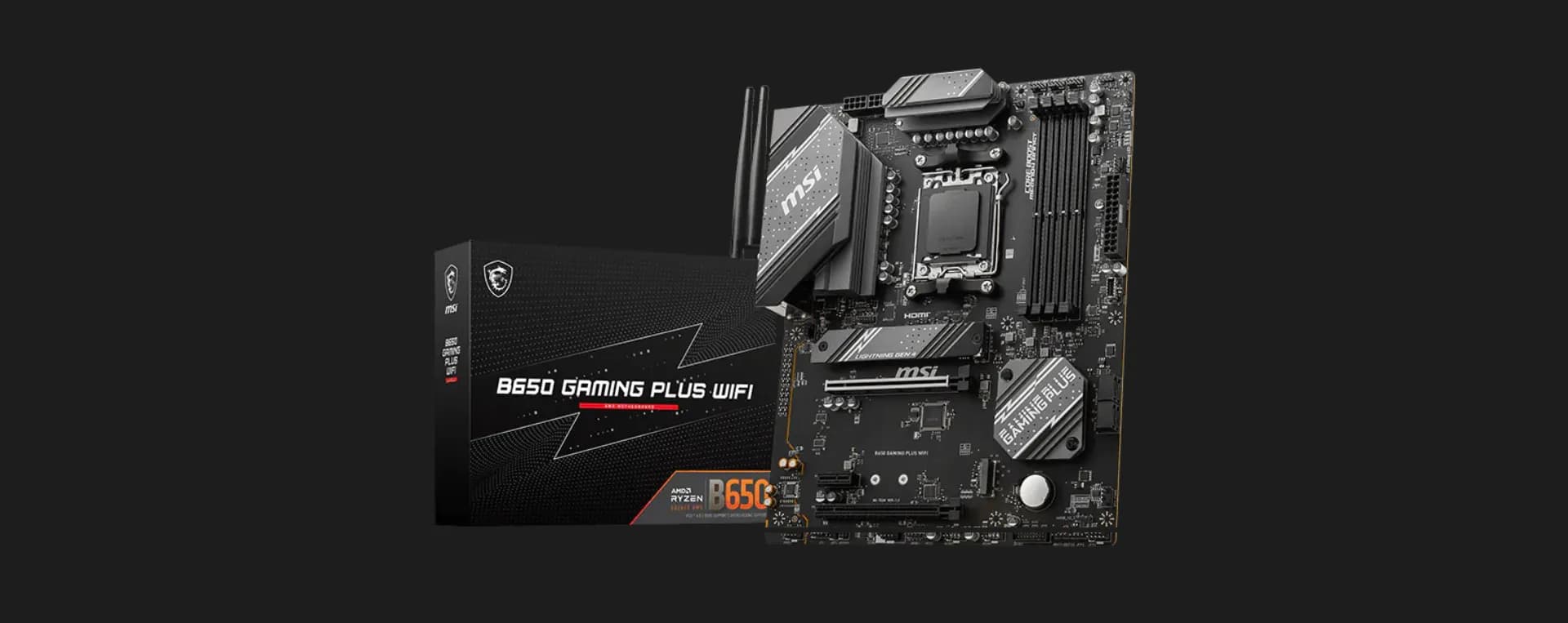 Материнская плата MSI B650 GAMING PLUS WIFI (B650 GAMING PLUS WIFI)