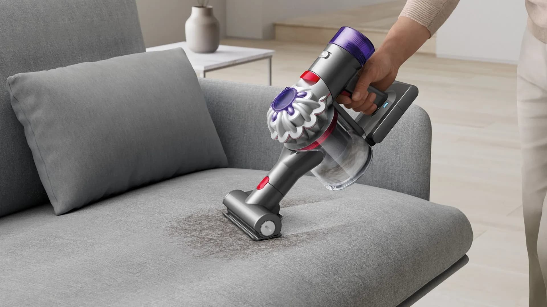 Аккумуляторный ручной пылесос Dyson V8 Car & Boat (Nickel)
