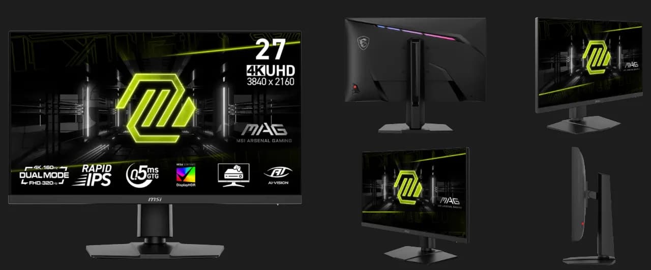 Монитор MSI 27" MAG 272URDF E16 IPS 160Hz (UA)