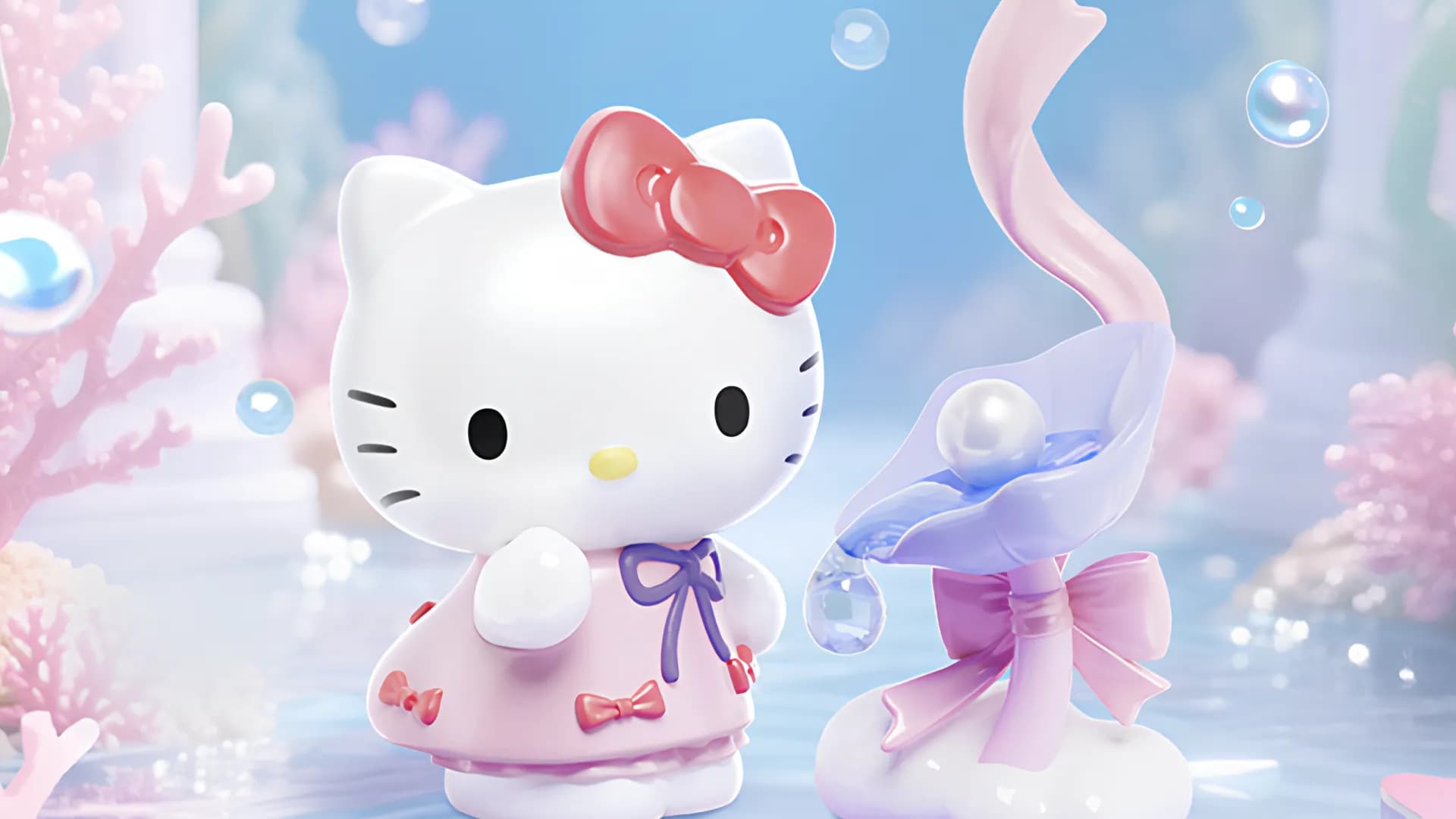 Фигурка-сюрприз Pop Top Hello Kitty — Жемчужная мечта (25WH-006)