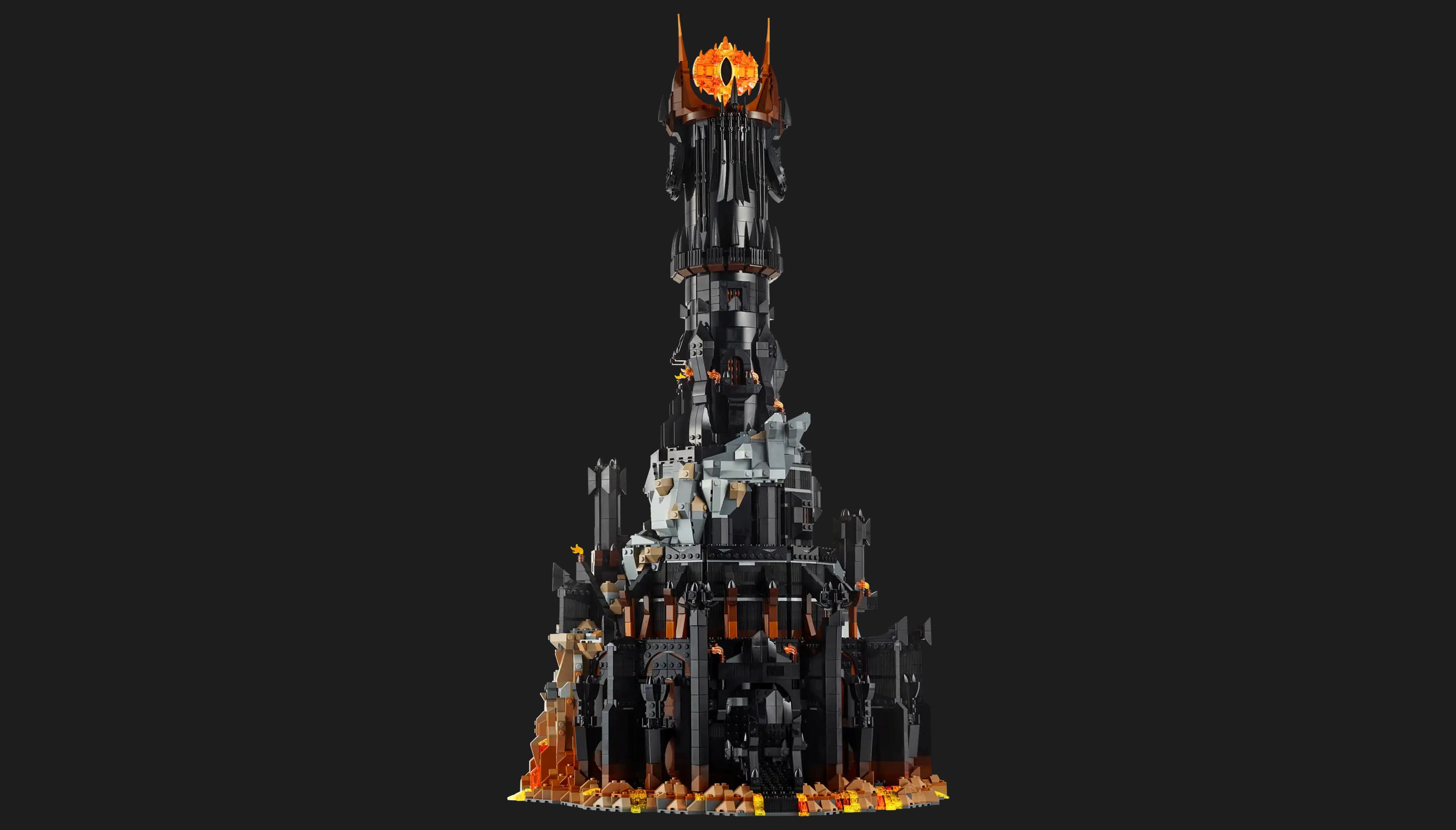 Конструктор LEGO Icons Обладатель колец: Барад-дур (10333)