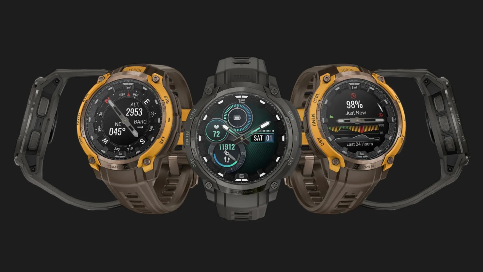 Garmin Instinct Crossover AMOLED Tactical Edition