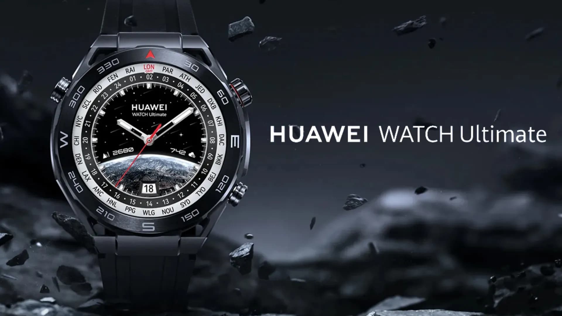 Смарт-часы HUAWEI Watch Ultimate 48mm (Expedition Black)