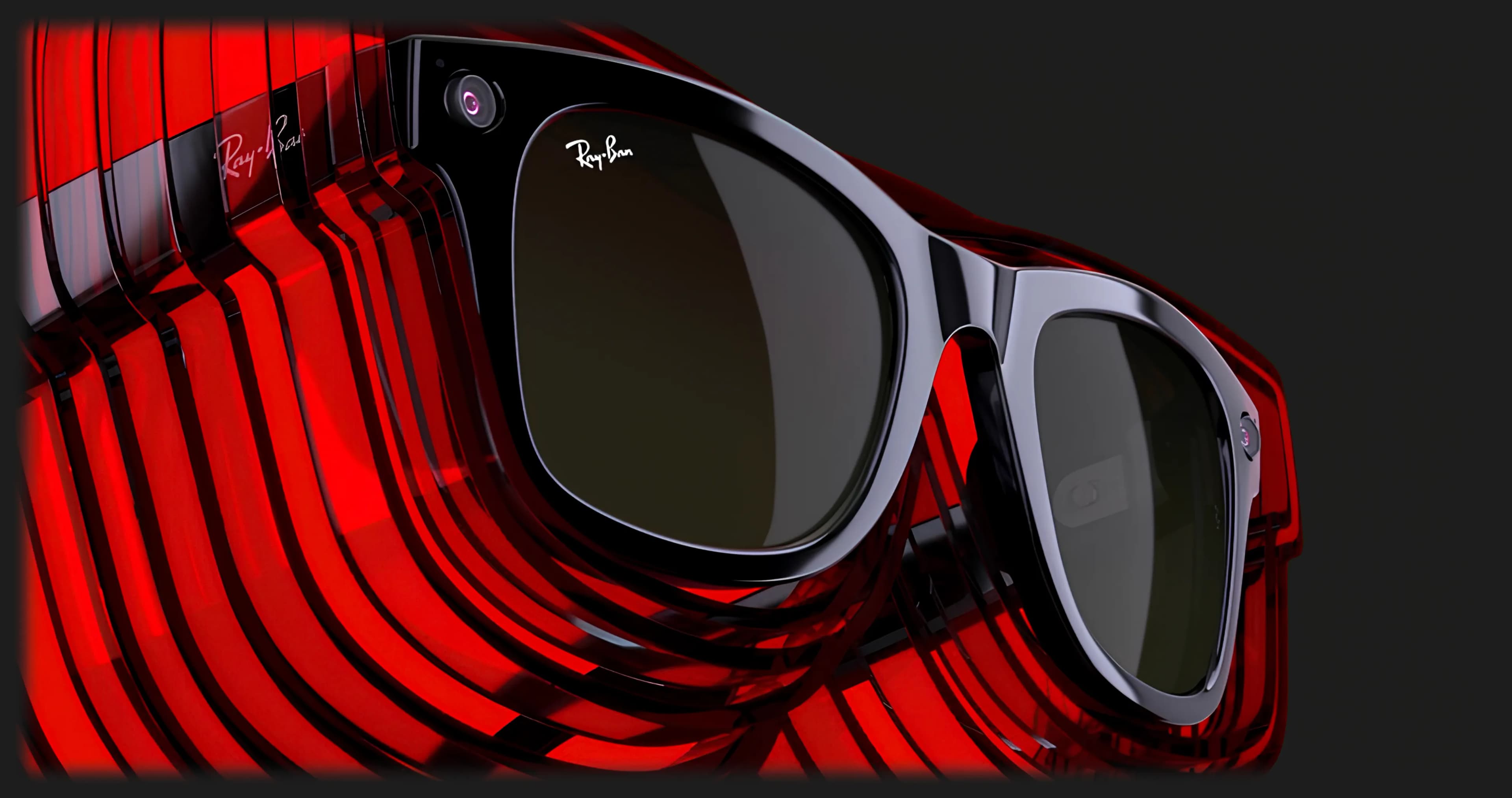 Смарт-очки Ray-Ban Meta Wayfarer (Gen 2) (Matte Black/Clear) (RW4012 601SSB 50-22) (M)