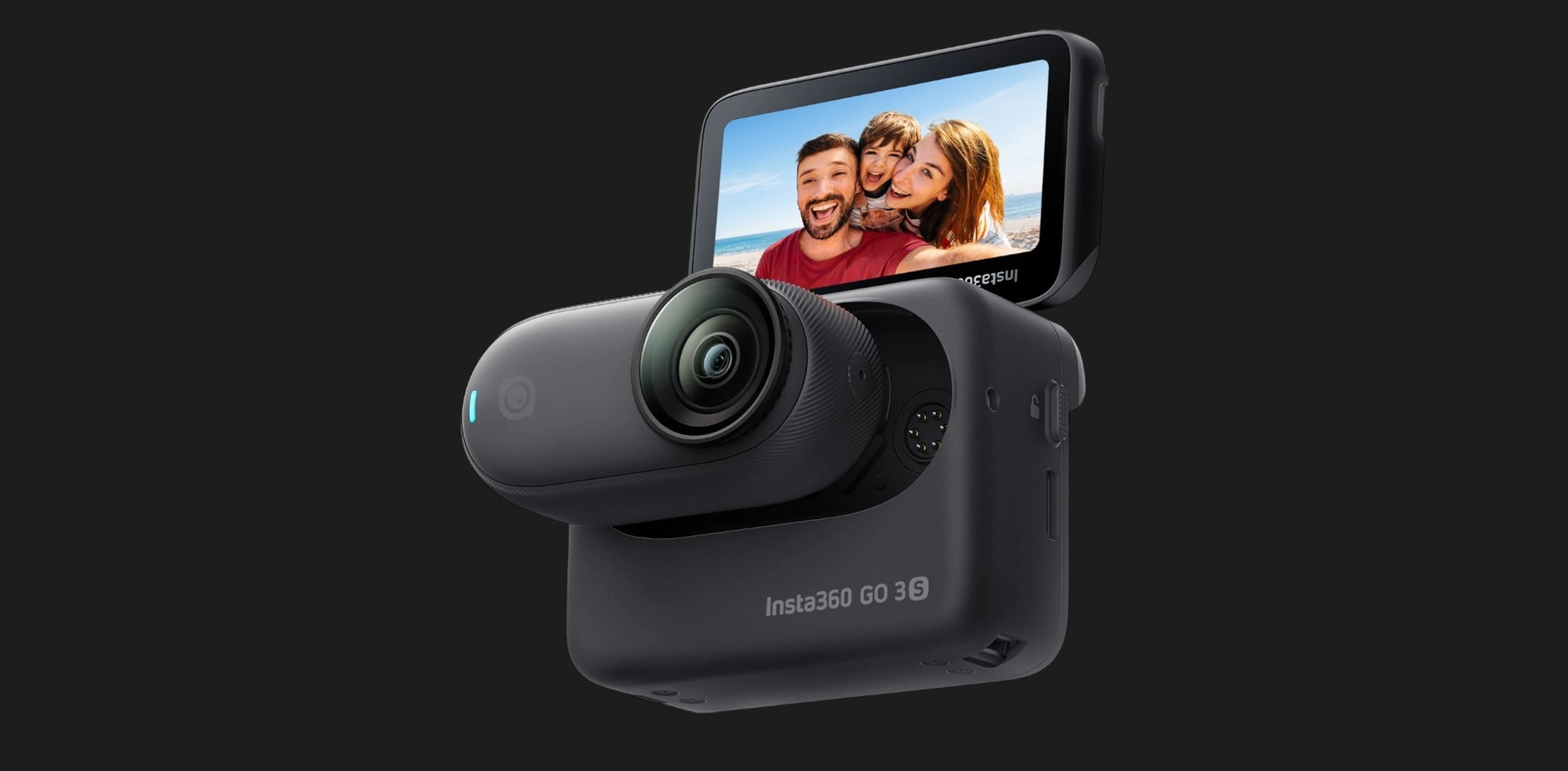 Экшн-камера Insta360 GO 3S 4K Standard Bundle 64GB (Midnight Black)
