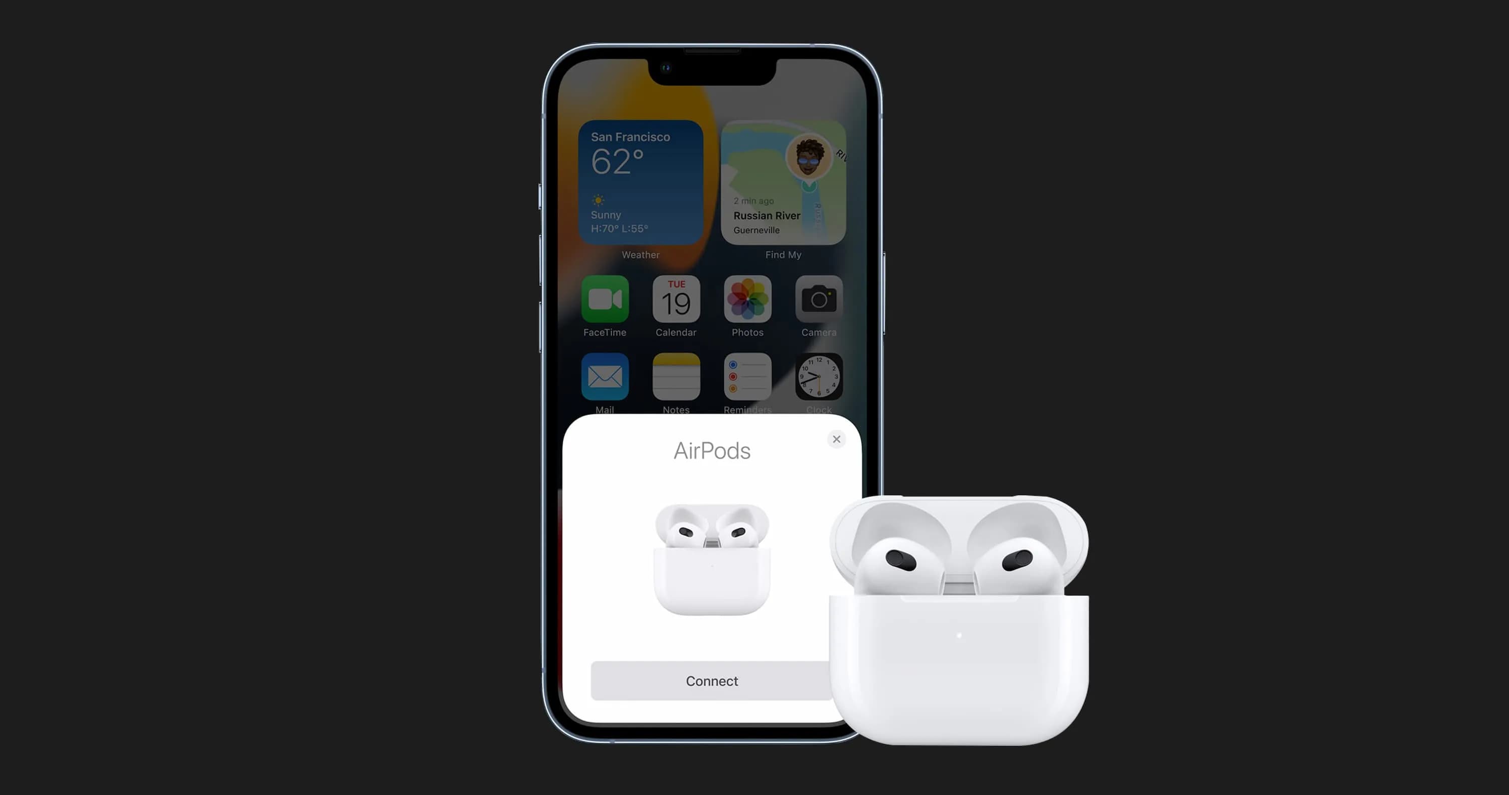 Зарядной кейс Charging Case для Apple AirPods 4 (MPX63)