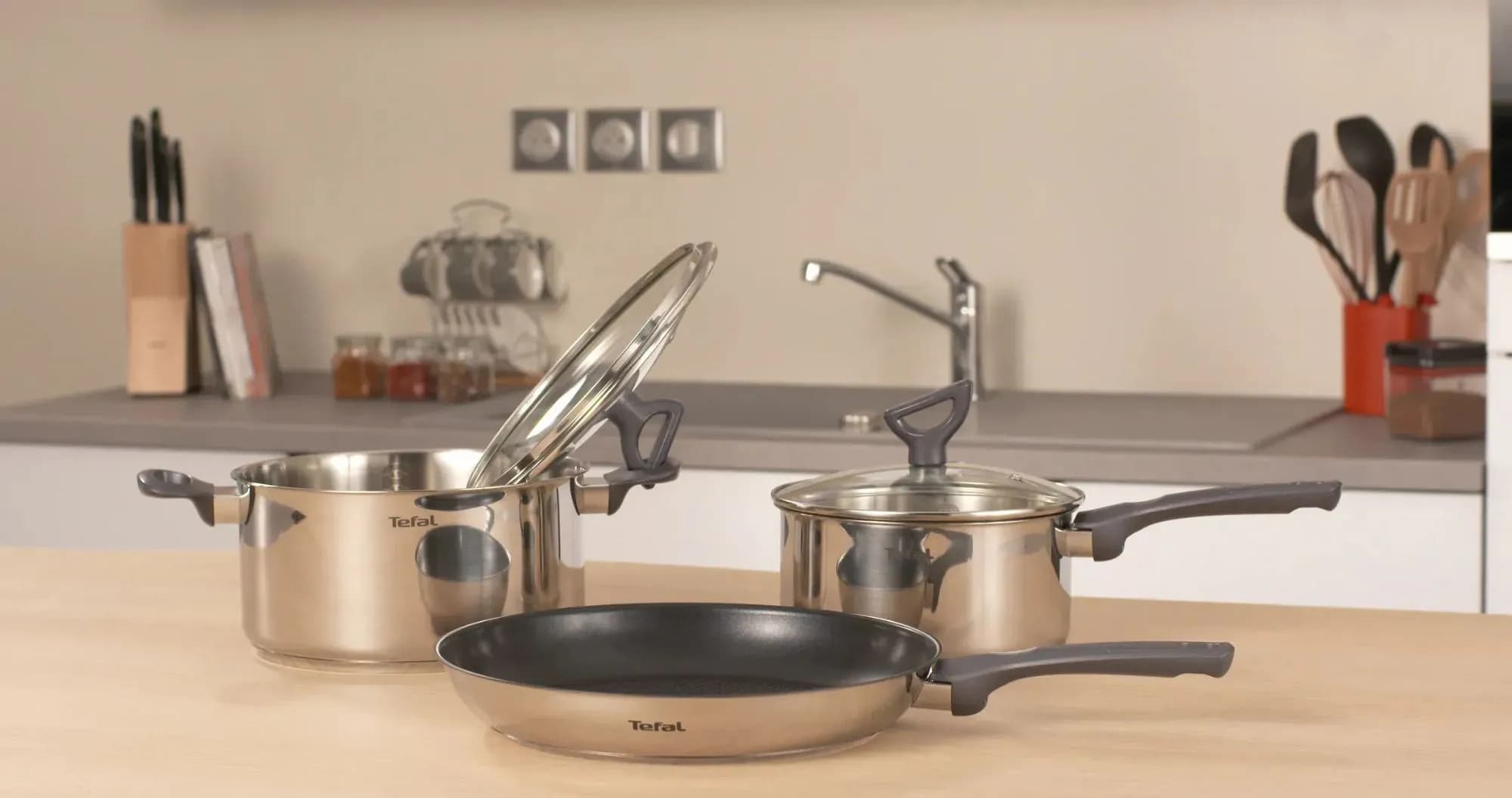 Набор посуды Tefal Daily Cook 8 предметов