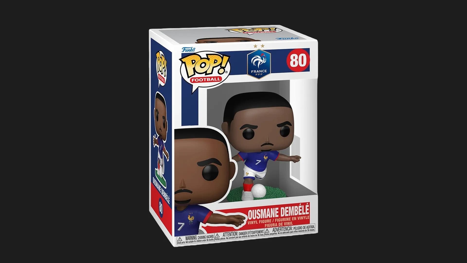 Фигурка Funko Pop! серии «Футбол: Франция» — Усман Дембеле (92732)