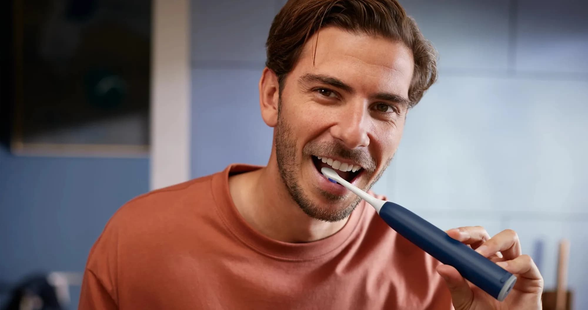 Зубная электрощетка Philips Sonicare Series 6100 (Blue) (HX7406/01)