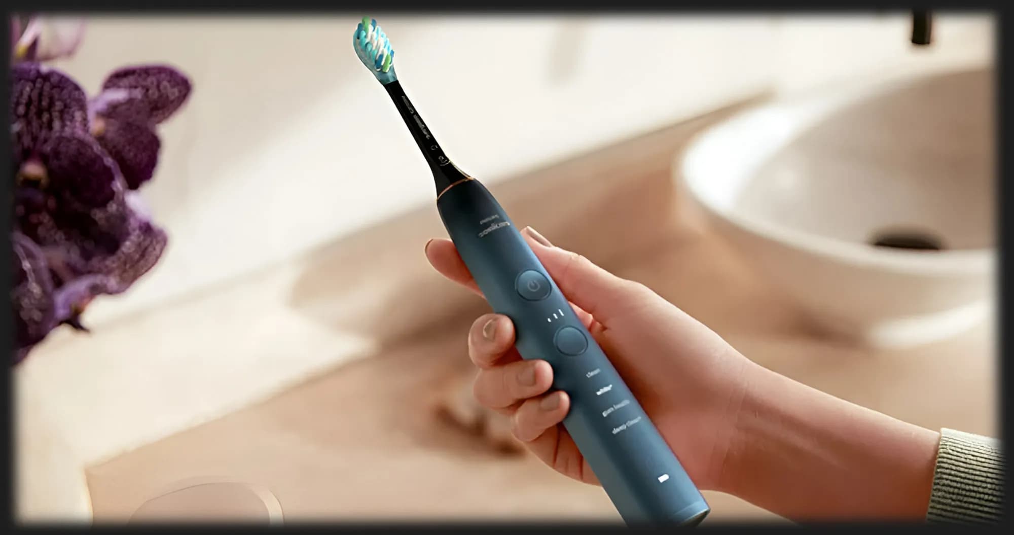 Зубная электрощетка Philips Sonicare DiamondClean Prestige 9000 (Pink)