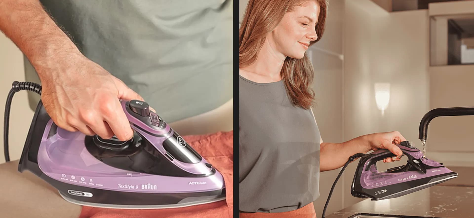 Утюг Braun SI 9661 VI (Purple)