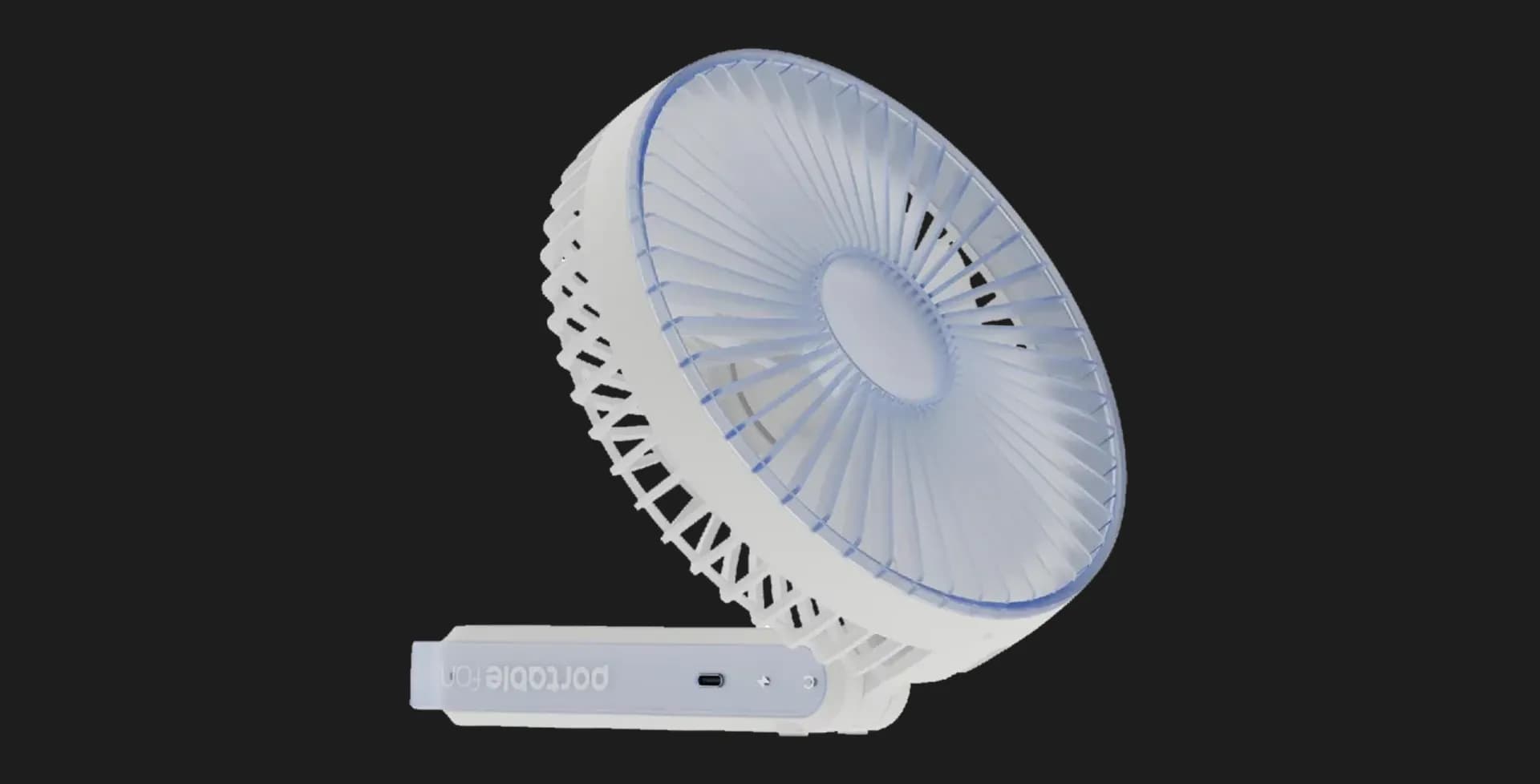 Портативный вентилятор Proove Breeze (White)
