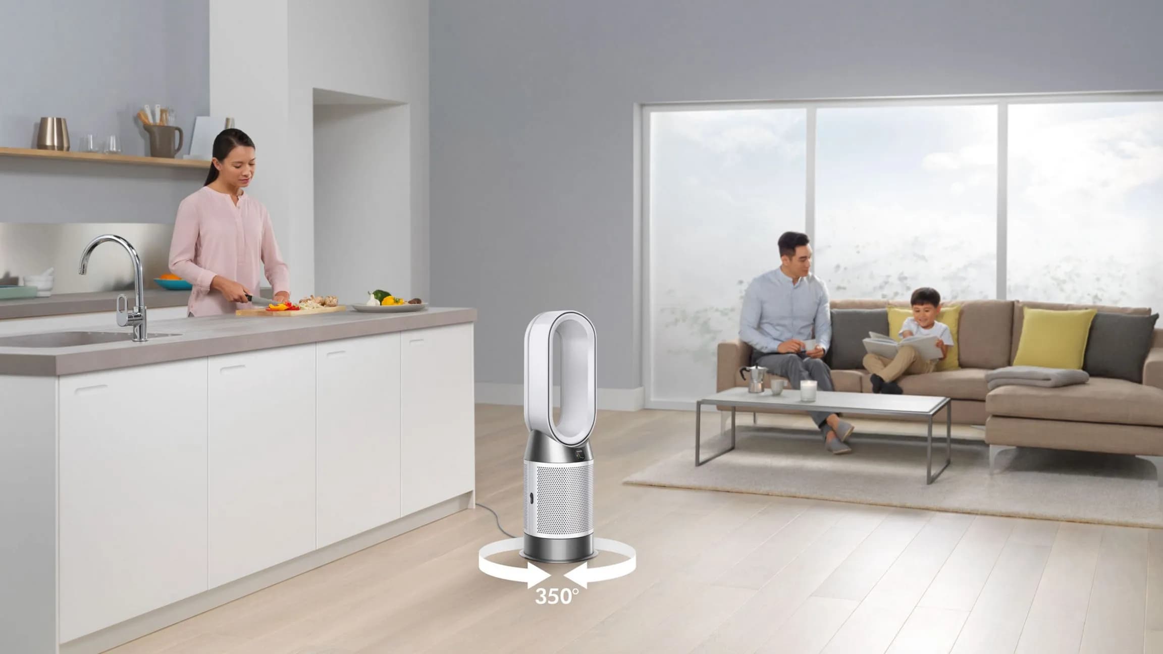 Очиститель воздуха Dyson Purifier Hot+Cool Gen1 HP10 (454857-01)