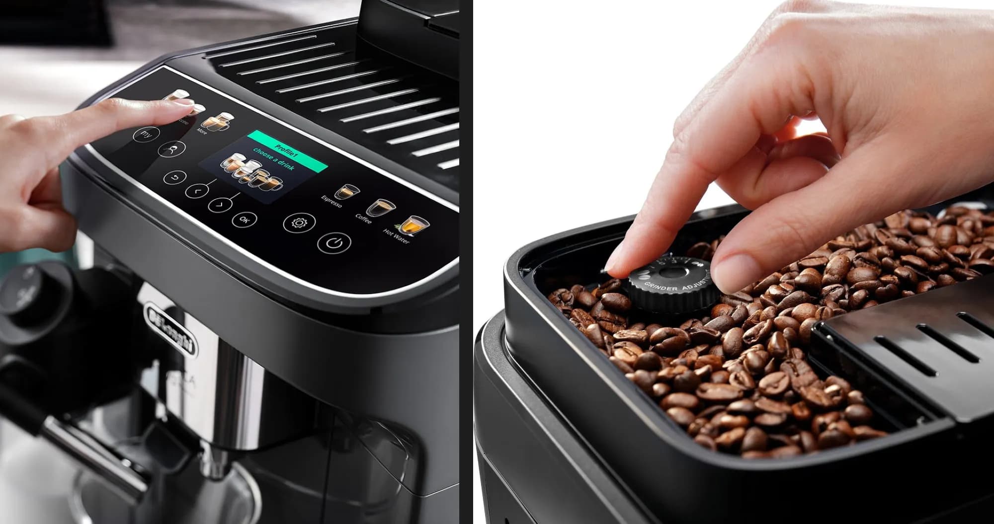 Кофемашина Delonghi Magnifica Evo Next (Black/Graphite)