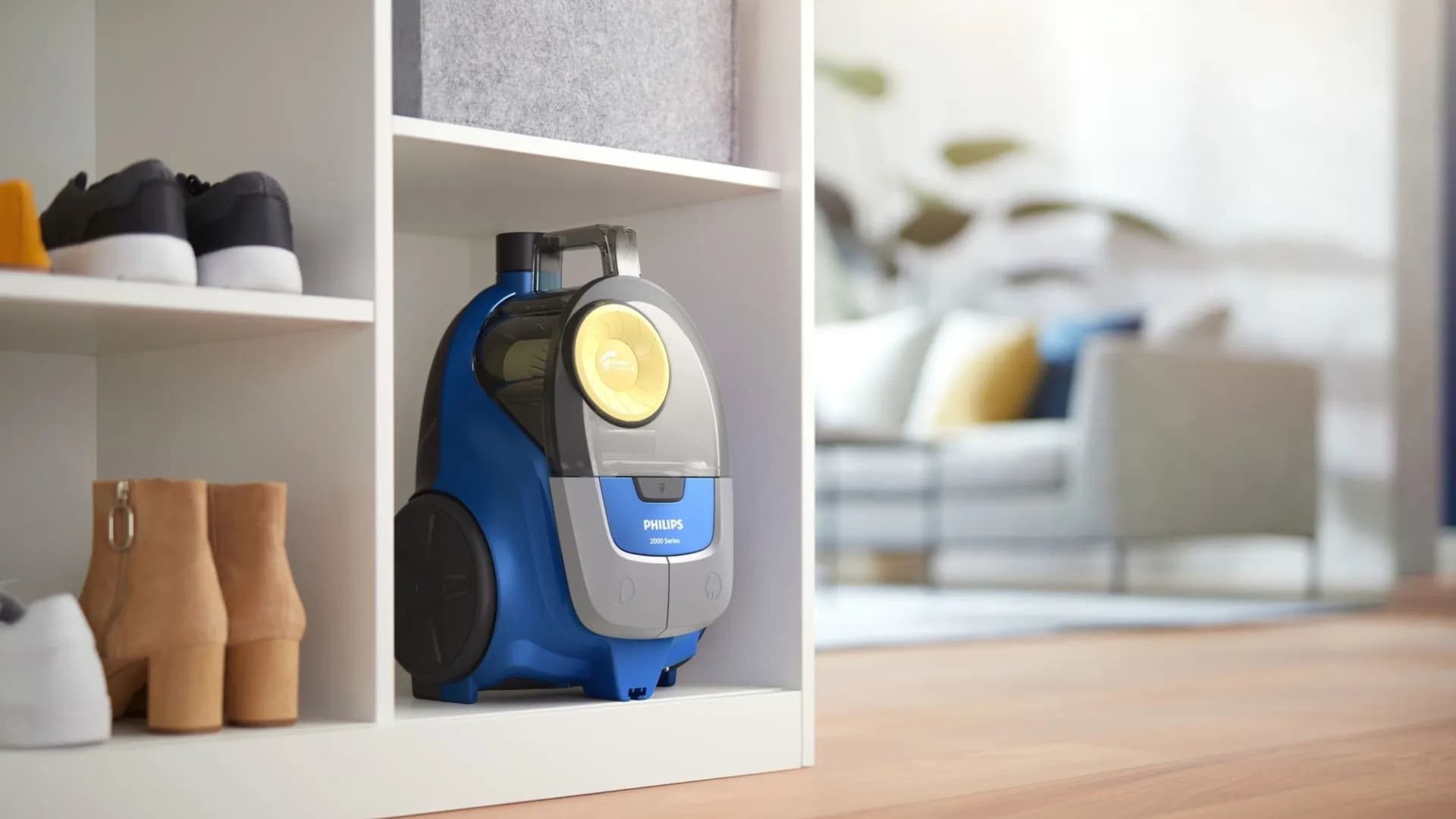 Пылесос безмешковый Philips (Dark Blue/Yellow) (XB2125/09)