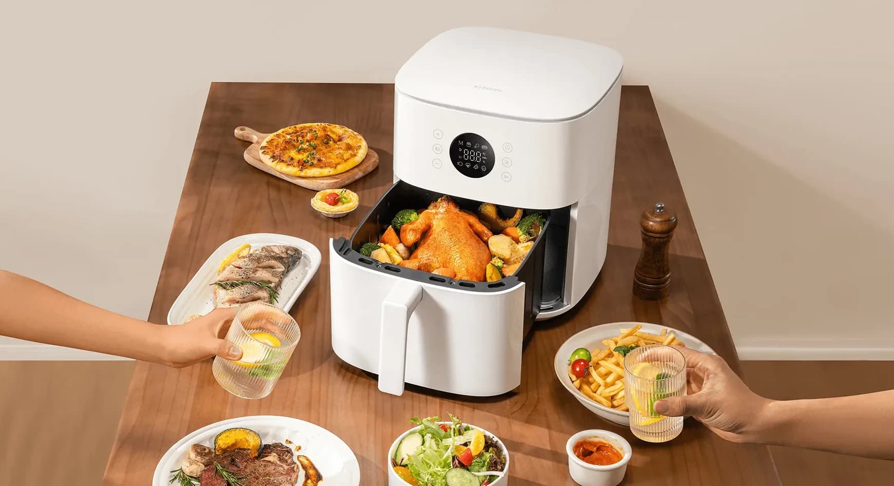 Мультипечь Xiaomi Air Fryer MAF-W6501 (White)
