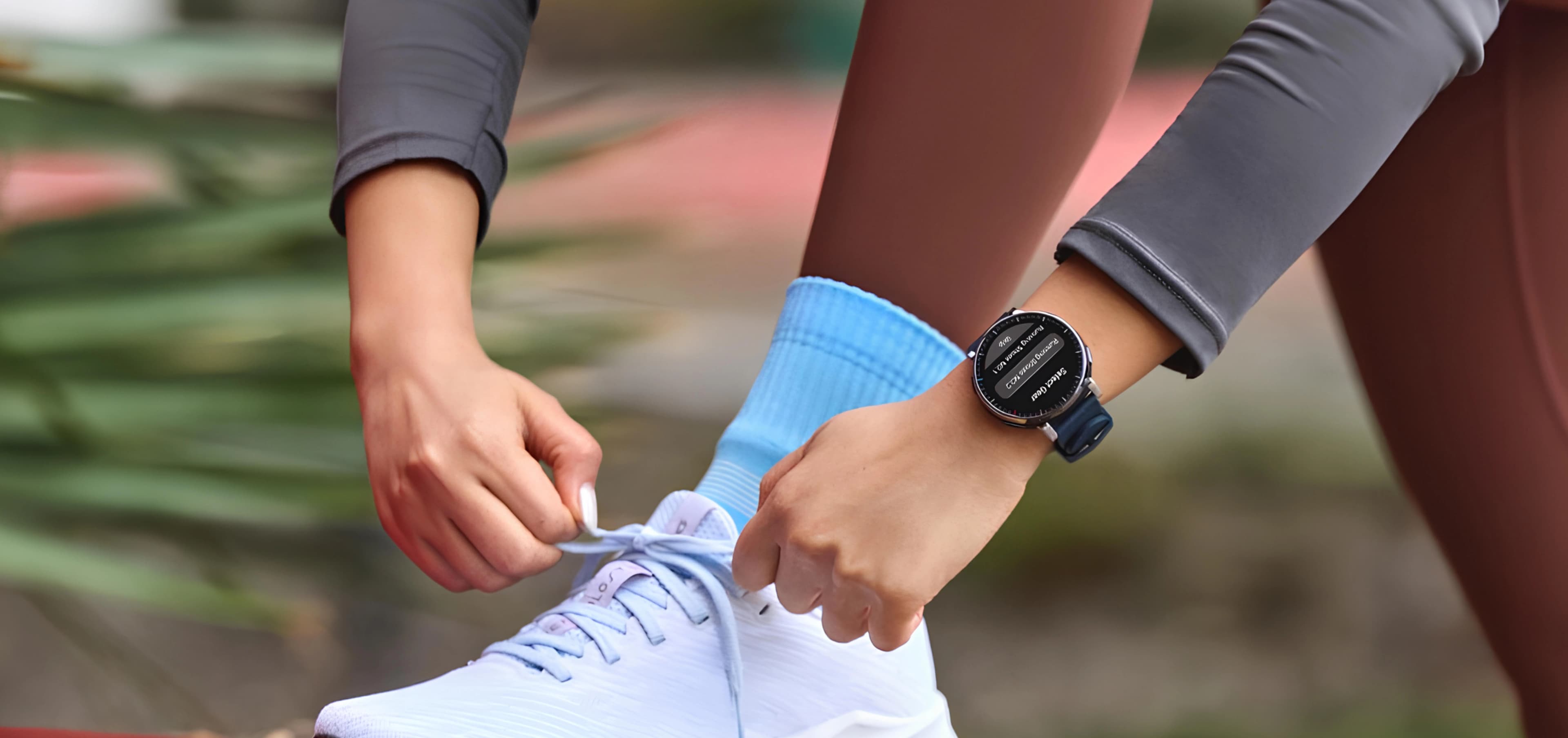 Смарт-часы Amazfit Active 3 Premium (Atlas Blue)