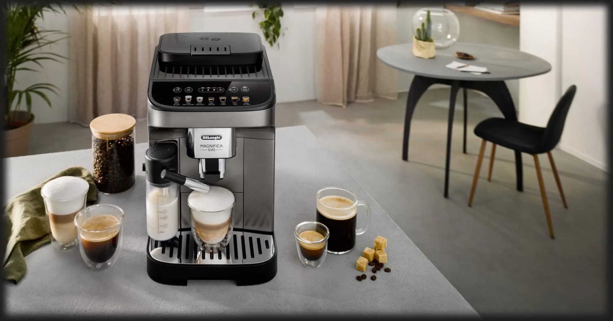 Кофемашина Delonghi Magnifica Evo (Titan)