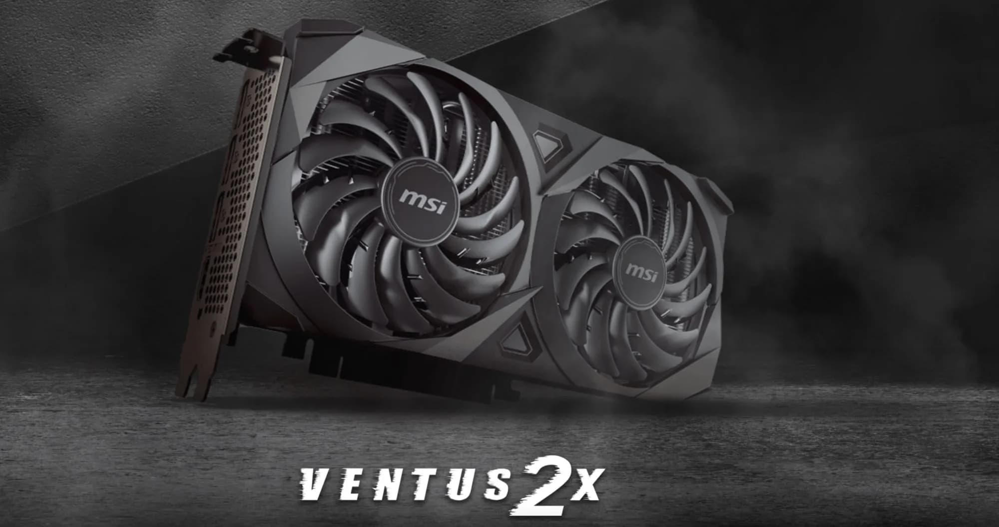 Видеокарта MSI GeForce RTX 3050 Ventus 2X E OC 6GB (GeForce RTX 3050 VENTUS 2X E 6G OC)