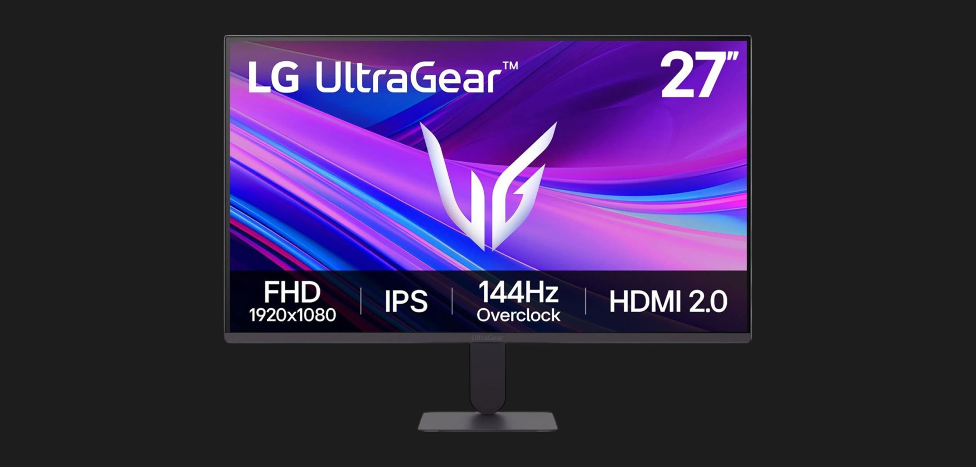 Монитор LG 27" IPS 144Hz 27G411A-B (UA)