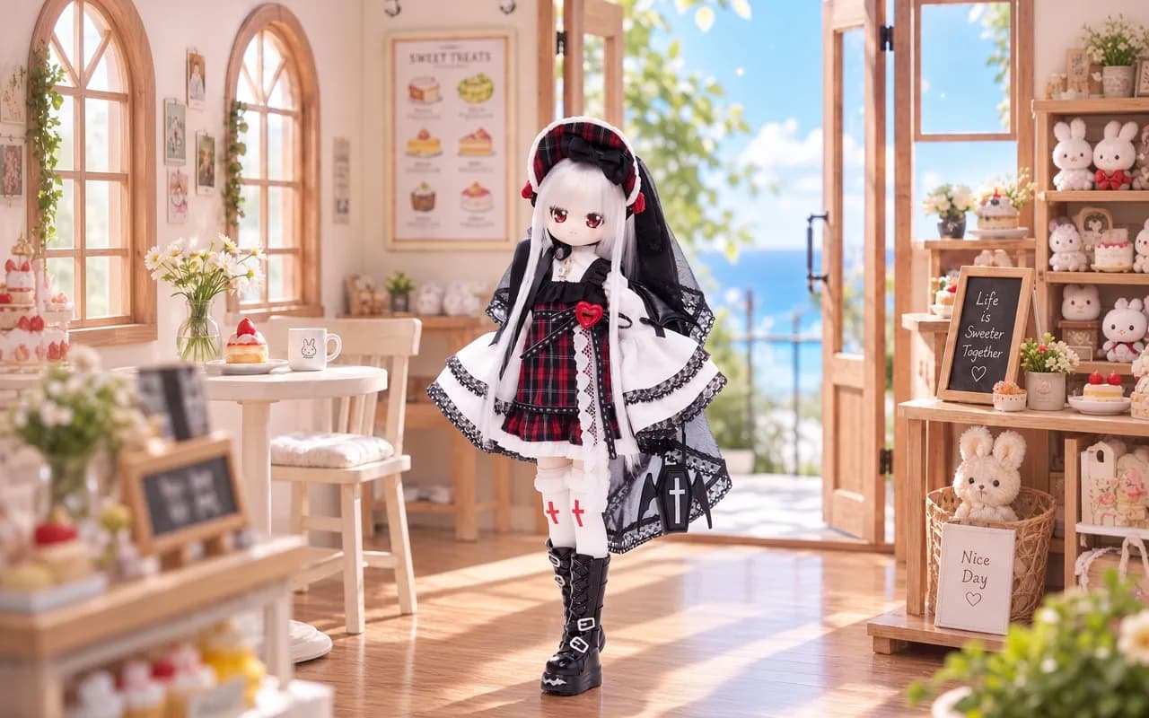 Коллекционная фигурка-сюрпри BJD Pop Top серии SyncyLand — Сад мечты (LU-202601)