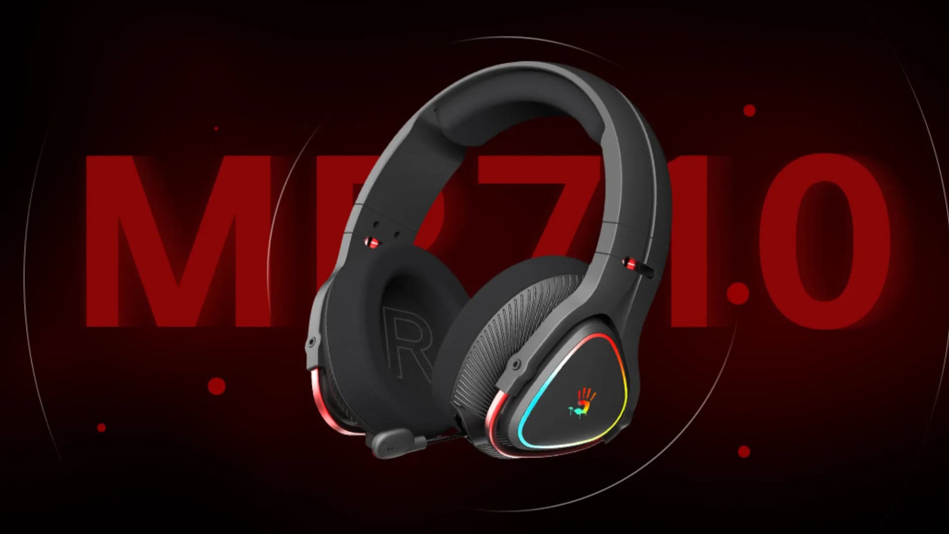 Игровая гарнитура Bloody MR710 (Black) (UA)