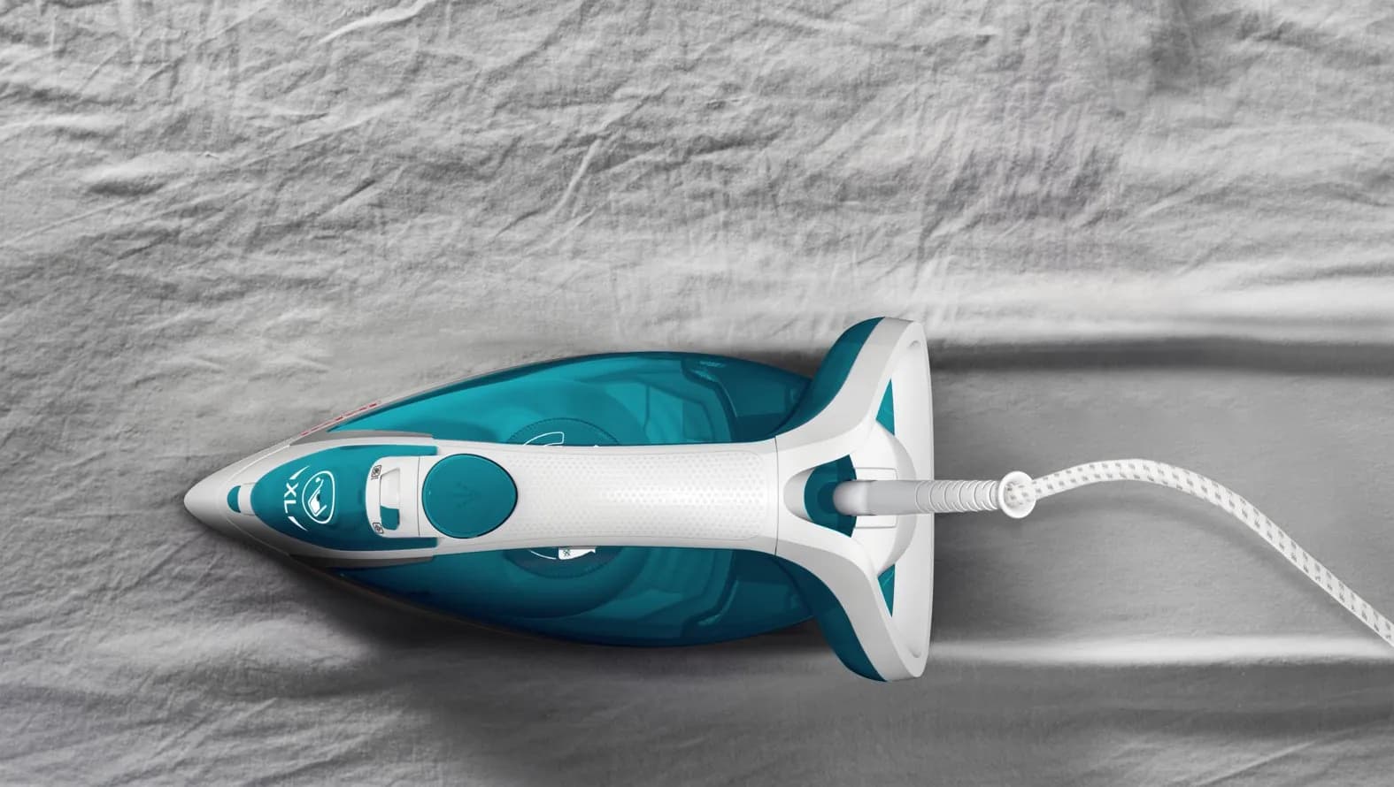 Утюг Tefal FV5718E0 (White/Turquoise)