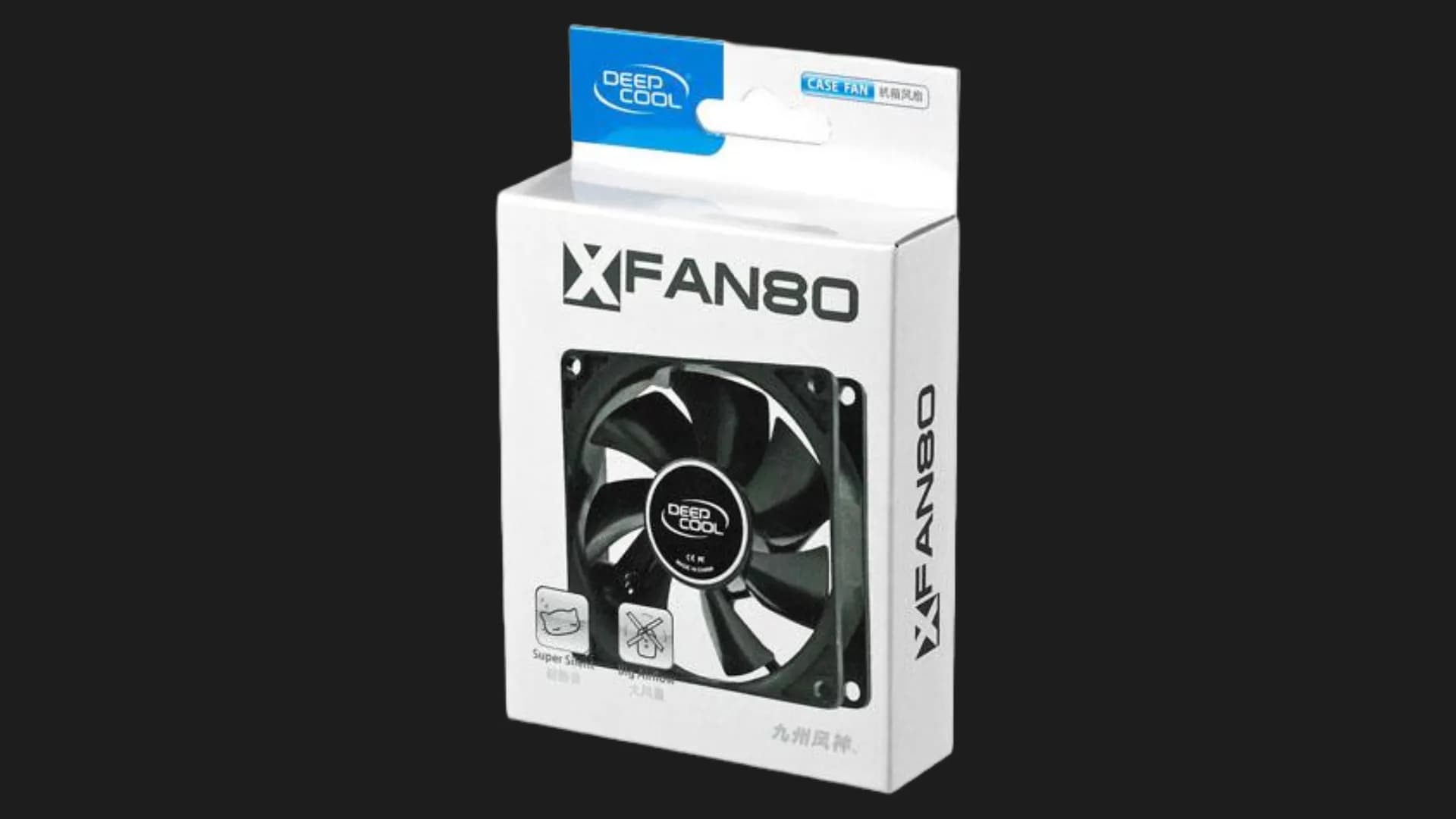 Вентилятор DeepCool XFAN 80 80 (Black) (DP-FDC-XF80)