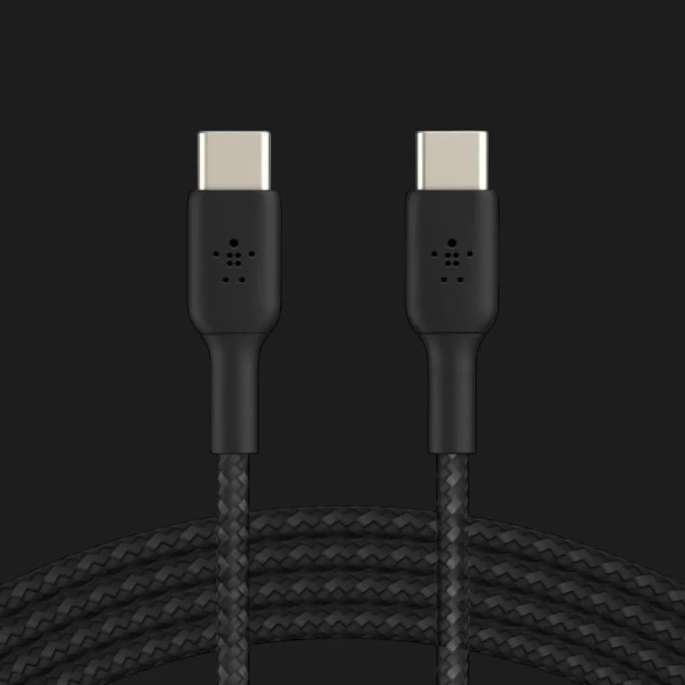 Кабель Belkin Braided USB-C 60W 1m