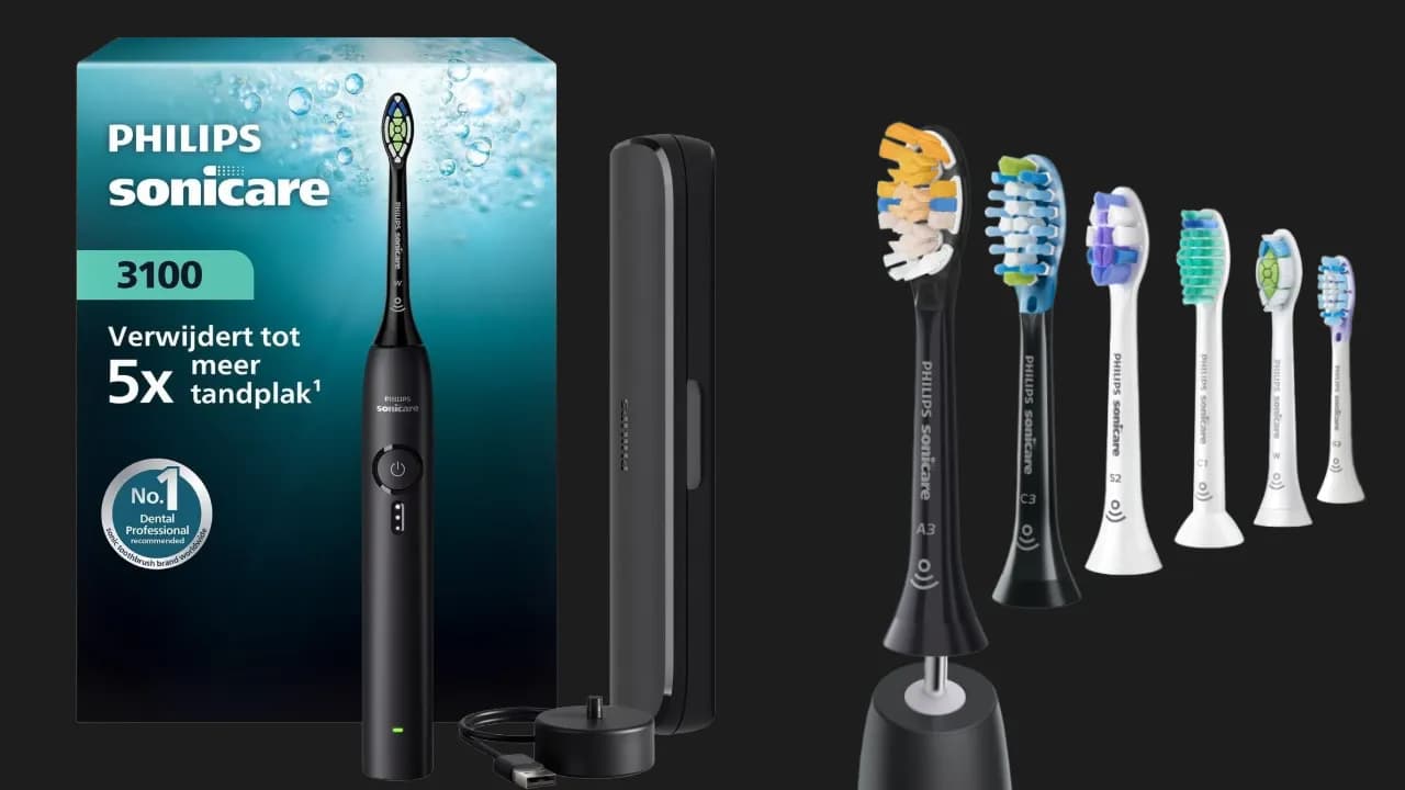 Зубная электрощетка Philips Sonicare series 3100 (Black)