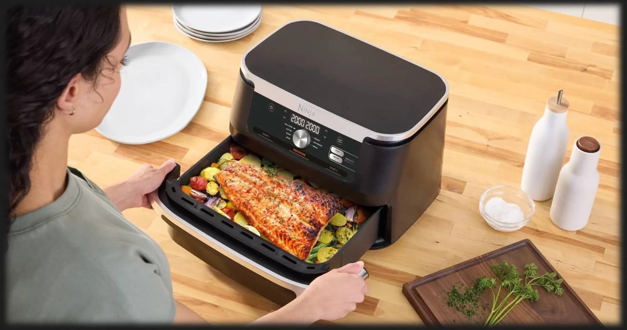 Мультипечь Ninja Foodi FlexDrawer 10.4 л AF500EU