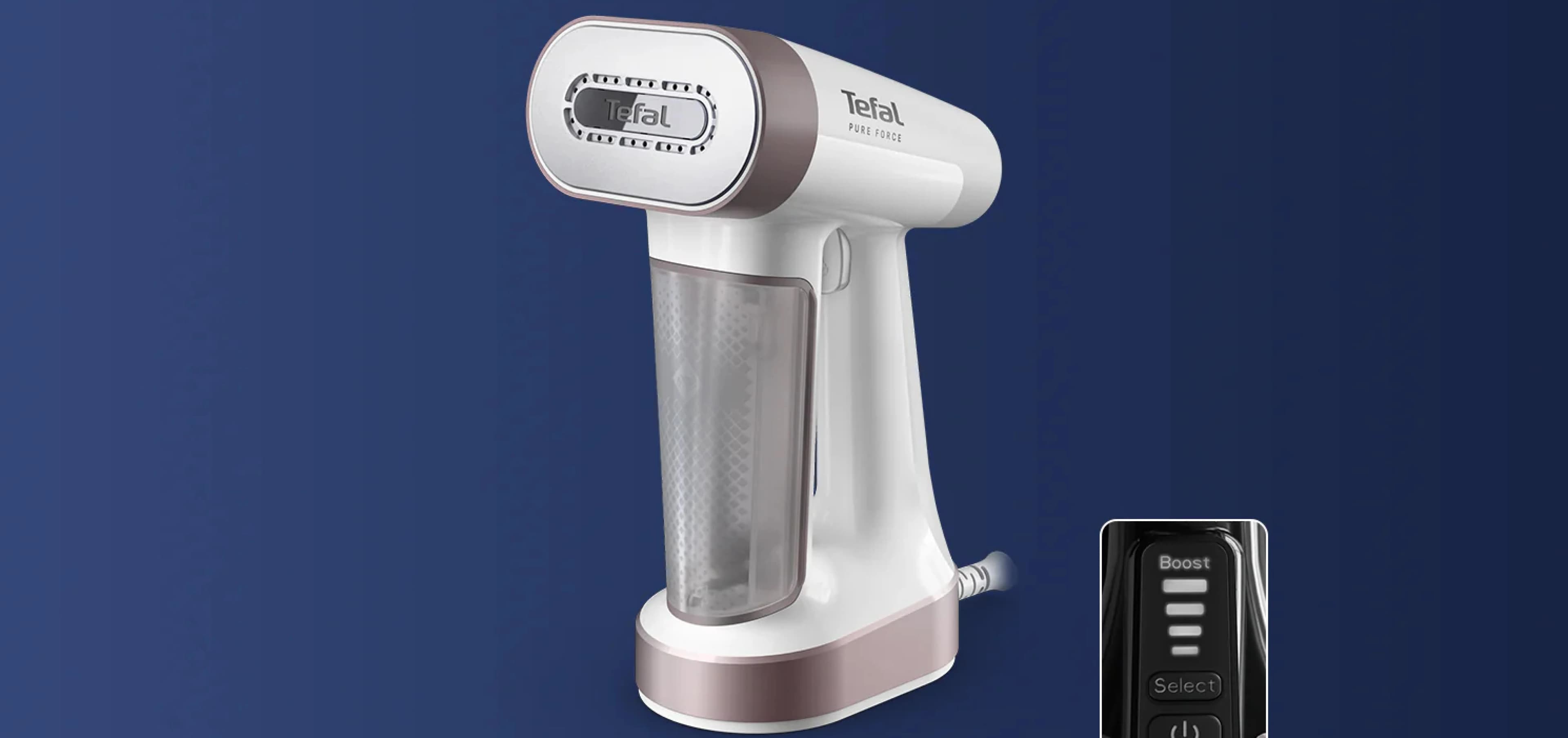 Отпариватель Tefal Pure Force 2in1 (White)