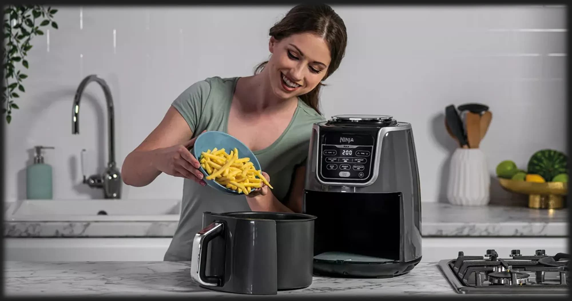 Мультипечь Ninja Air Fryer MAX AF160EU