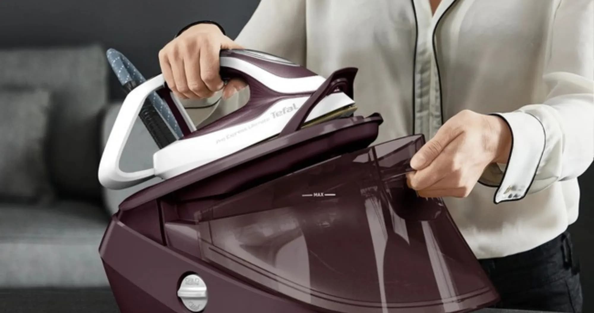 Парогенератор Tefal GV9721E0 (Burgundy)