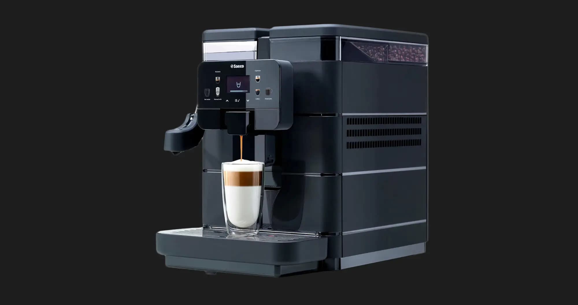 Кофемашина Saeco New Royal Plus (Black)