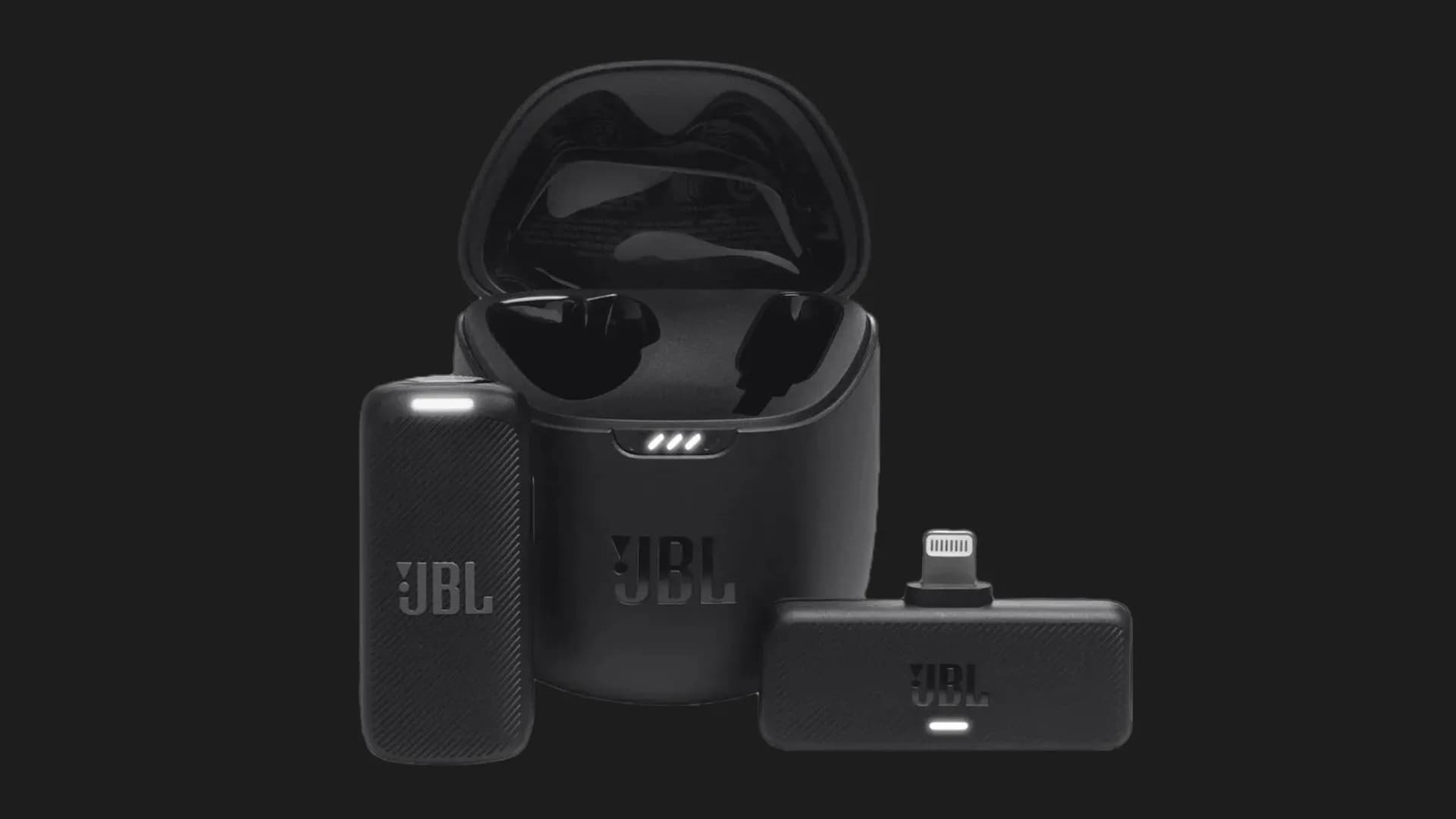 Беспроводной петличный микрофон JBL Quantum Stream Wireless Lightning (Black)
