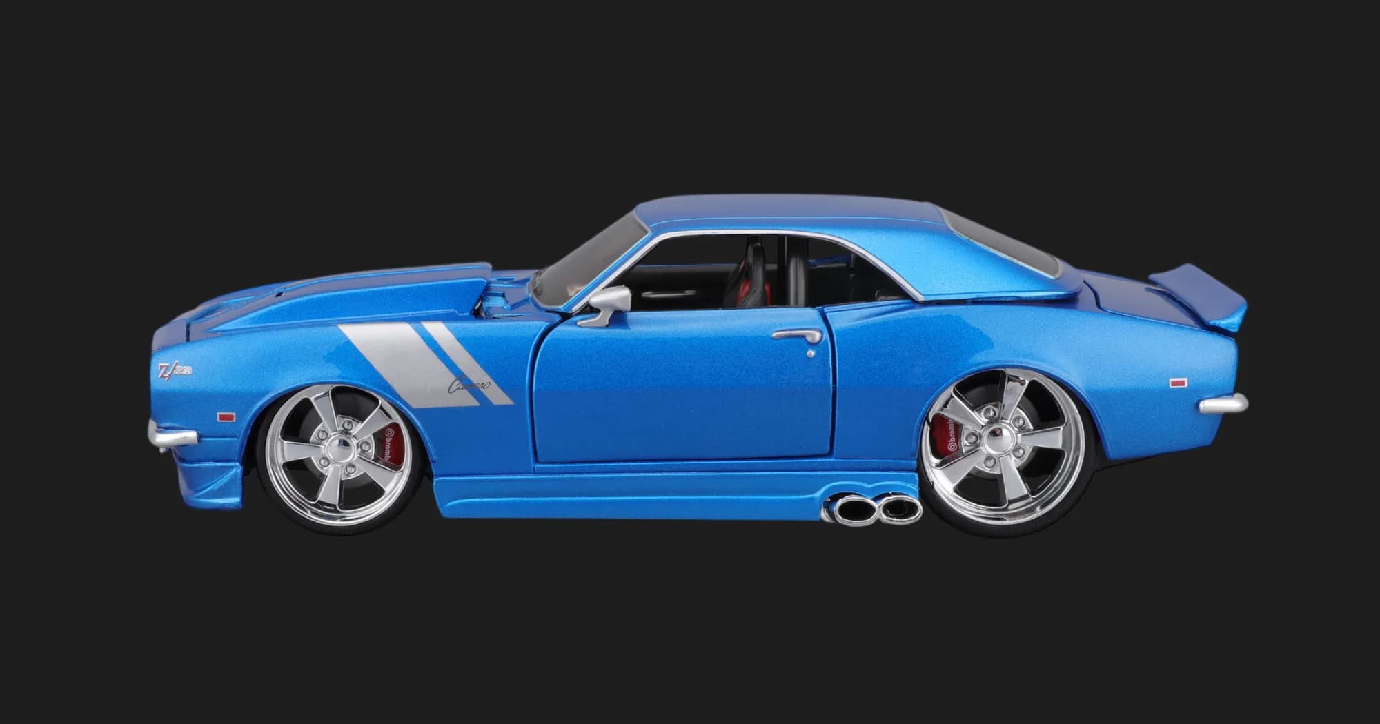 Автомодель Maisto 1968 Chevrolet Camaro Z/28, 1:24 (32508 blue)