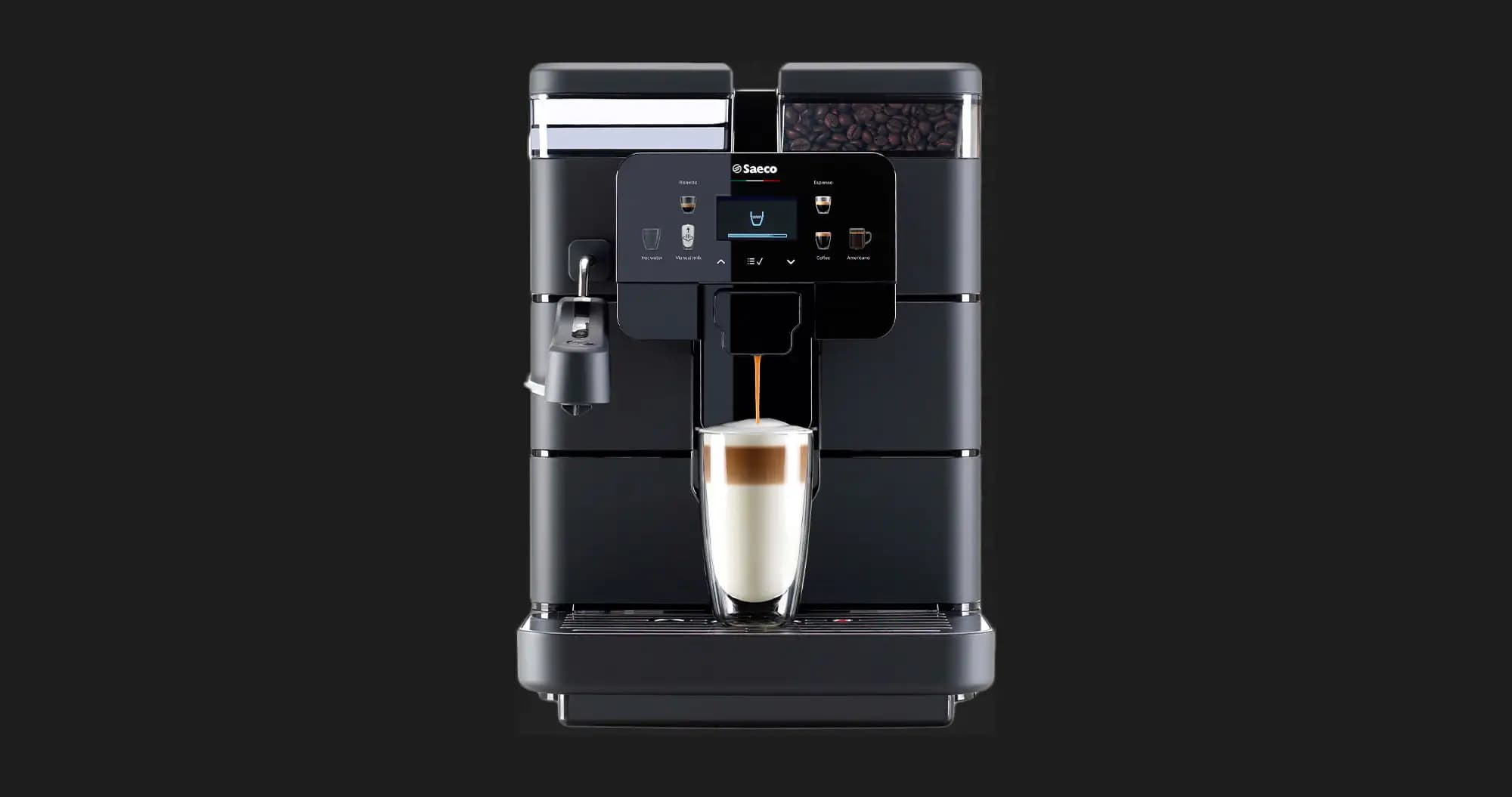 Кофемашина Saeco New Royal Plus (Black)