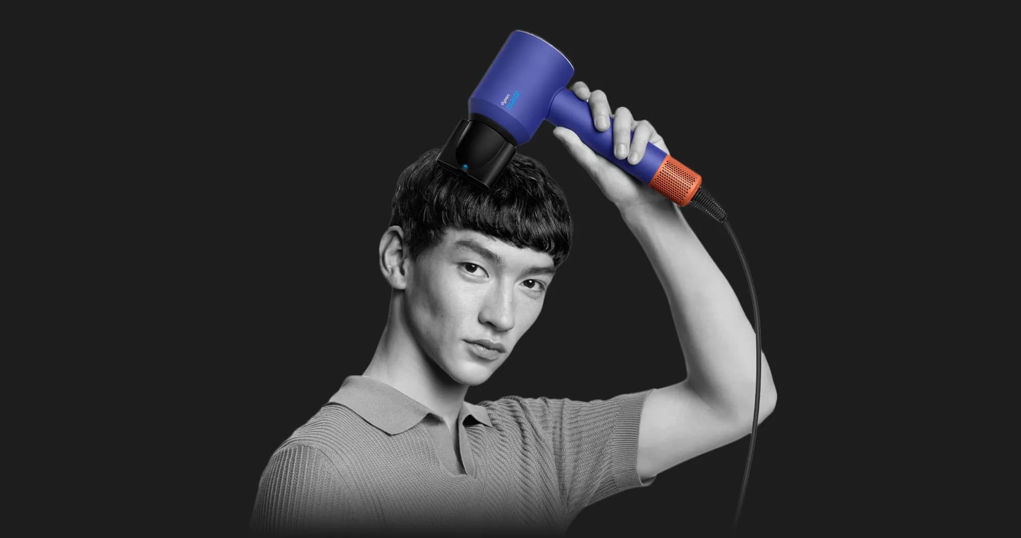 Фен для волос Dyson Supersonic Nural Hair Dryer (Vinca Blue/Topaz)