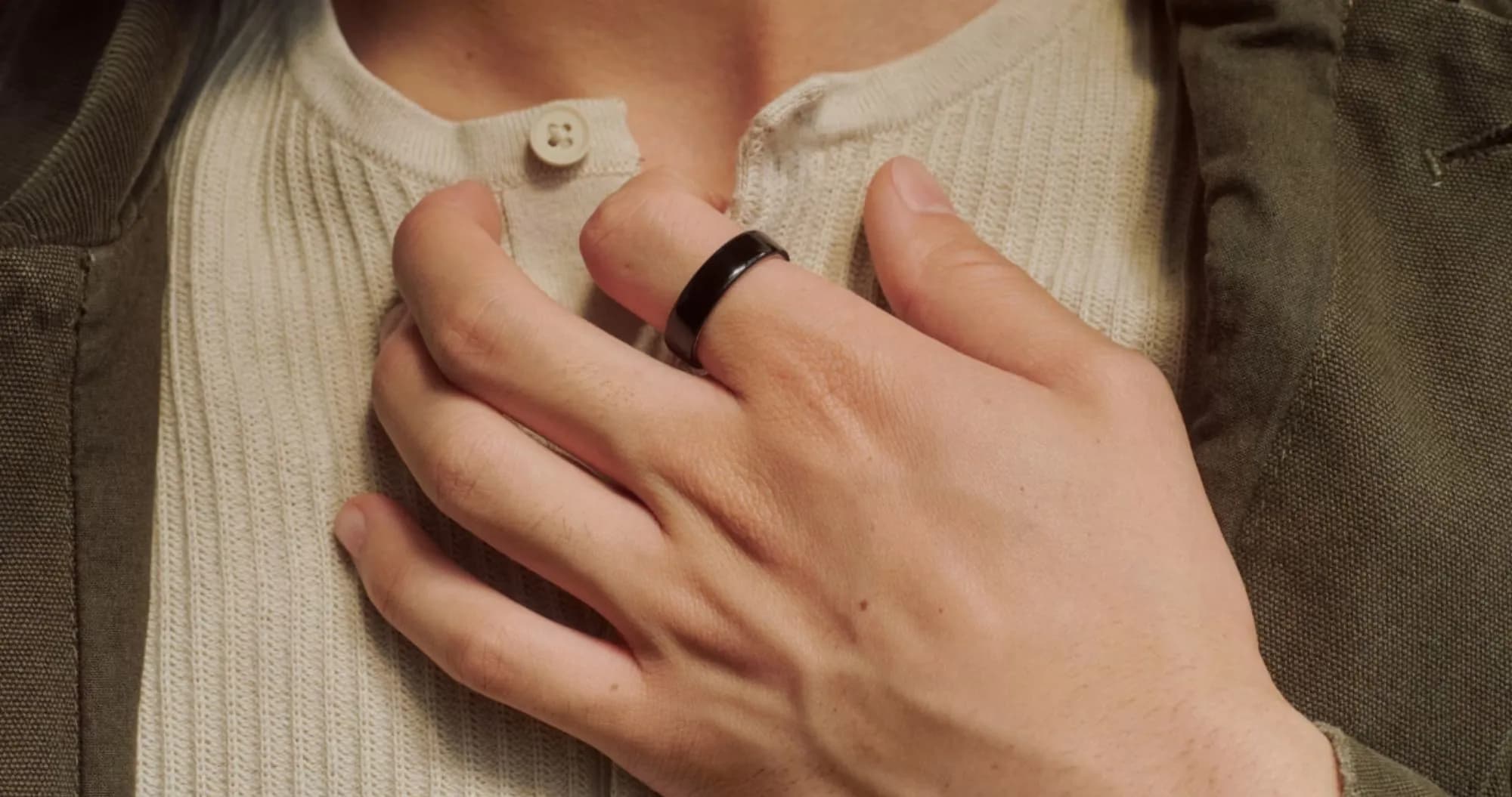 Смарт-кольцо Oura Ring 5 Black Size 8