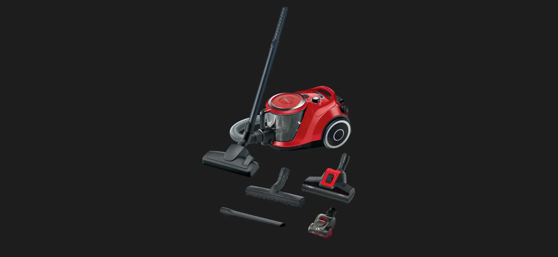 Пылесос безмешковый Bosch Serie 6 (BGS41PET1) (Red)