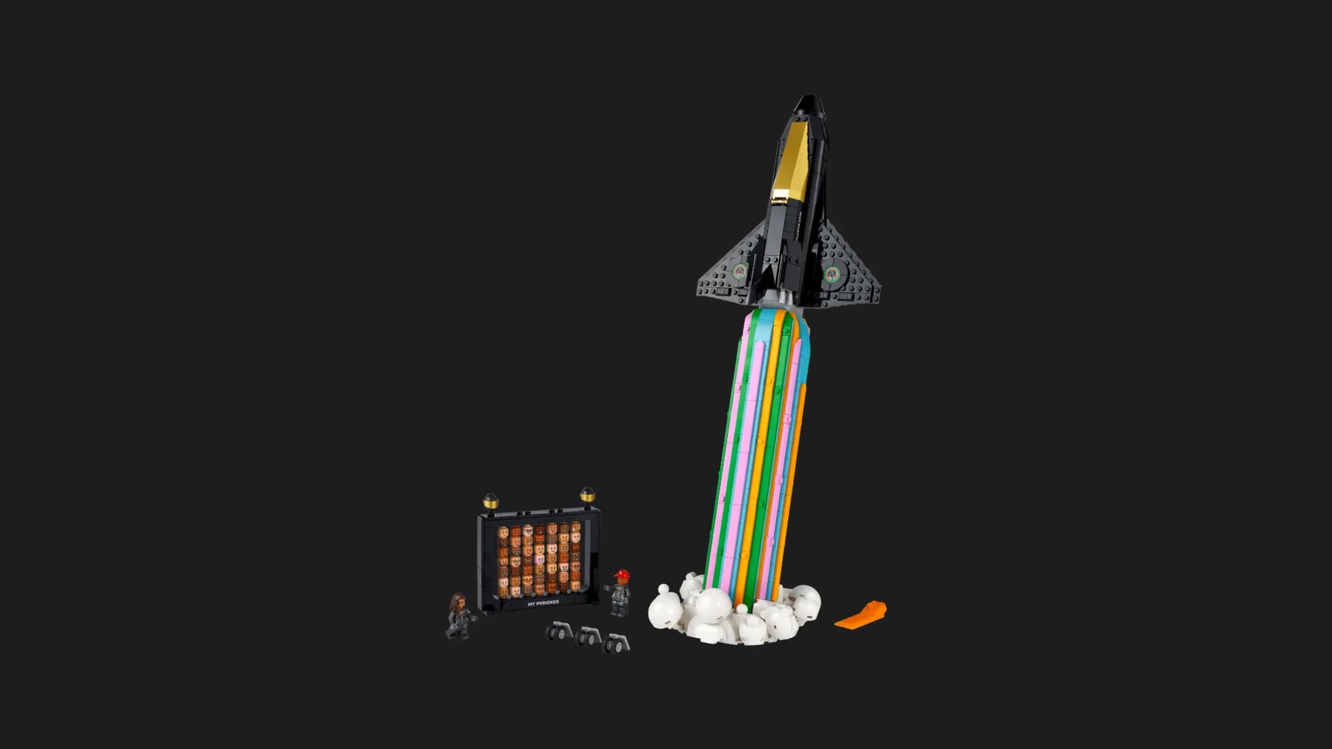 Конструктор LEGO Icons Over the Moon с Фарреллом Уильямсом (10391)