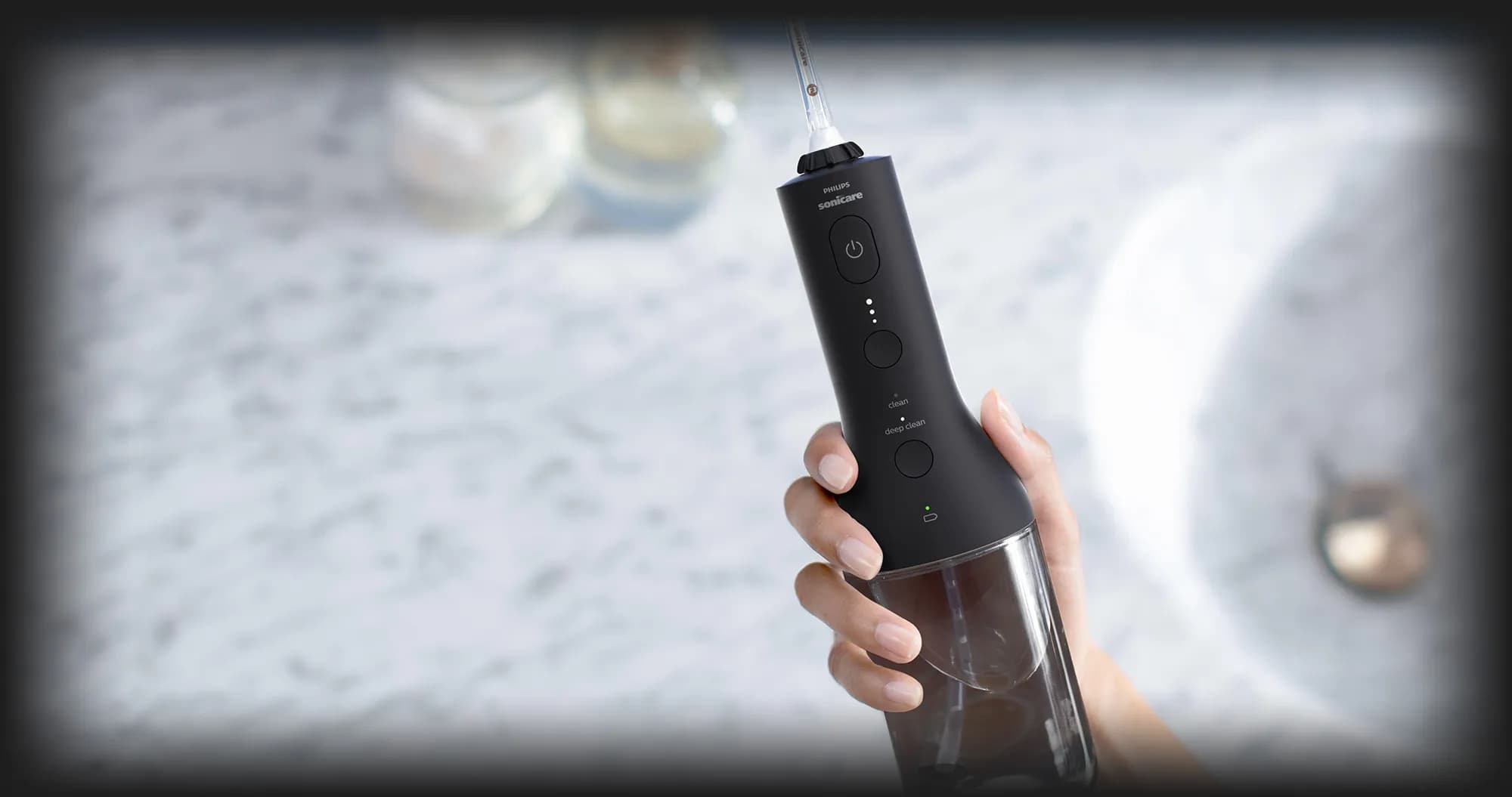 Ирригатор Philips Sonicare Cordless Power Flosser 3000 (Black)