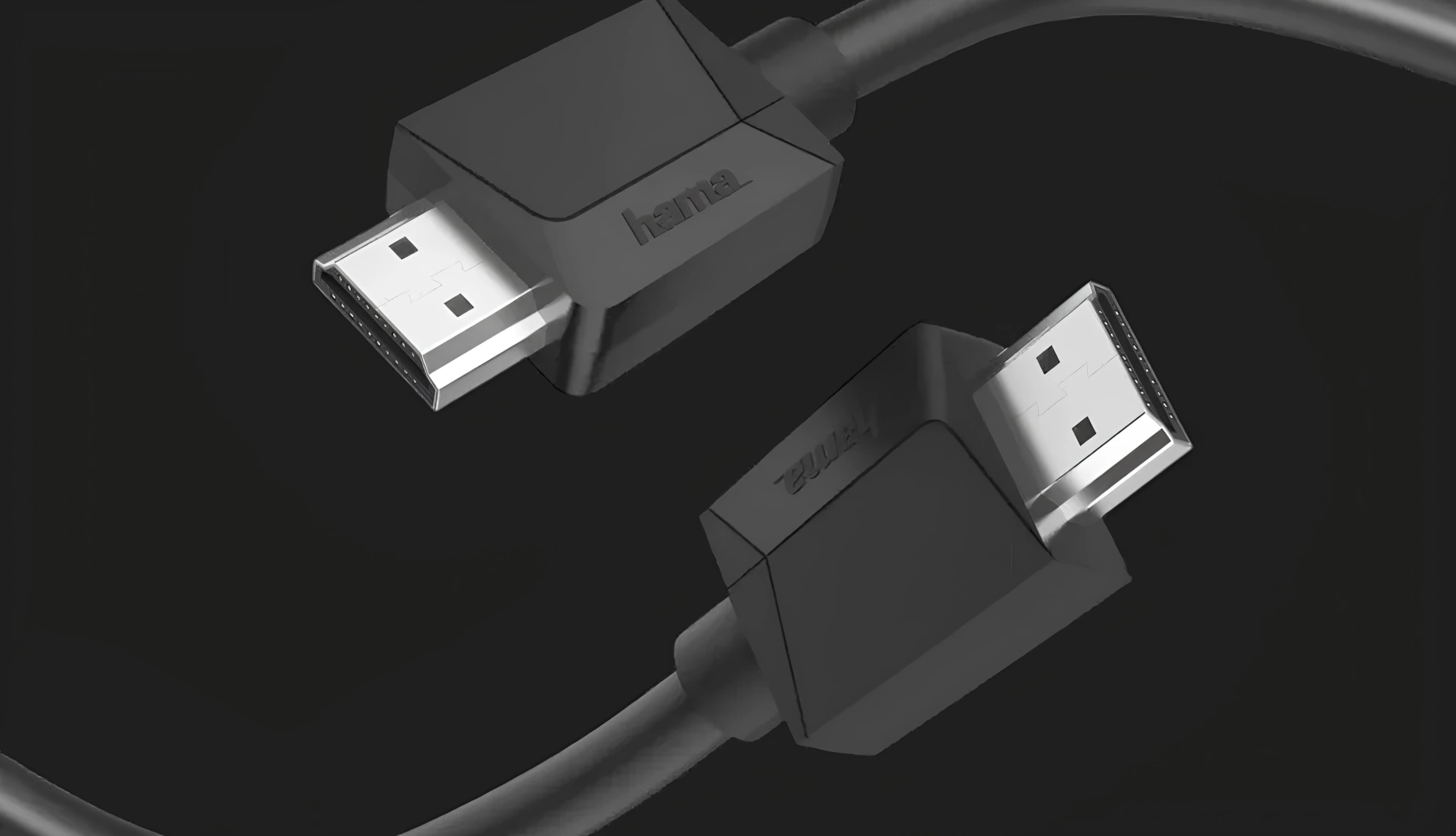 Кабель Hama HDMI (AM/AM), 3м, 4K (Black)